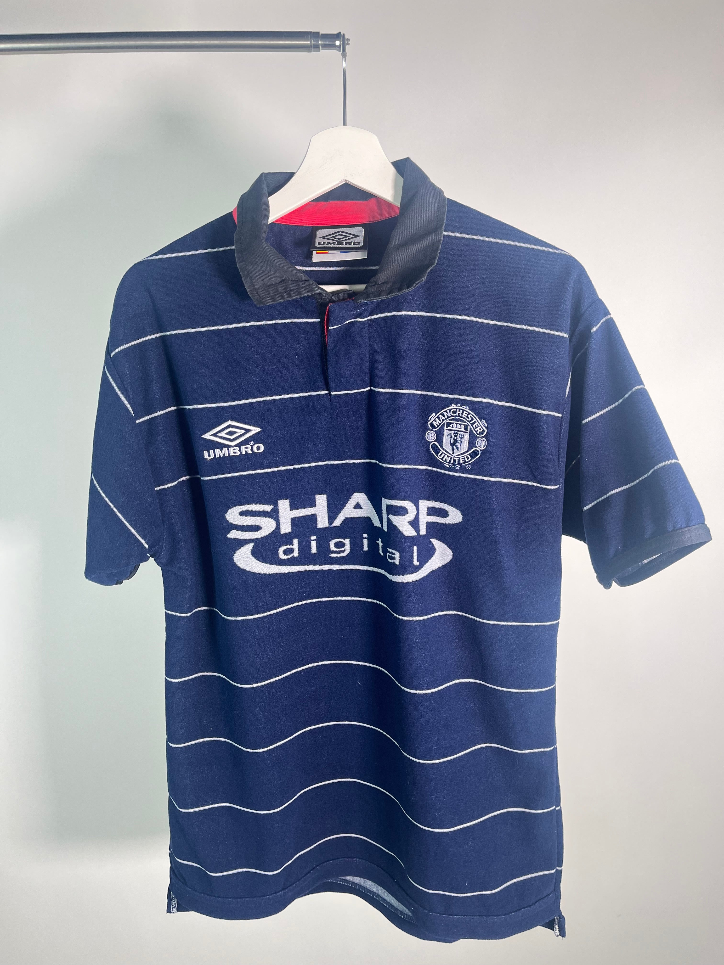 Jersey Manchester United Visita 1999 2000 David Beckham (M)