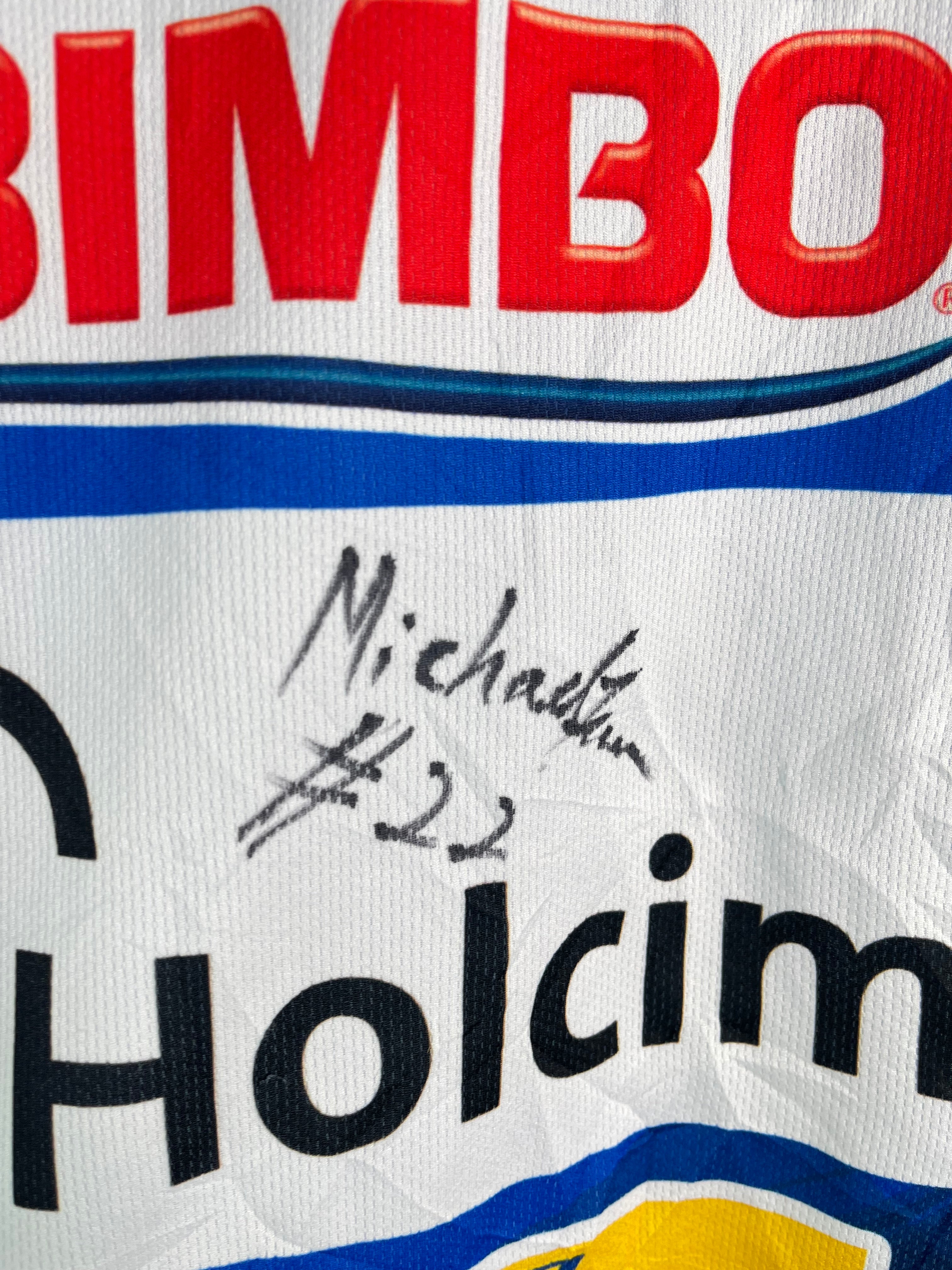 Jersey Isidro Metapán Local 2013 2014 Match Worn Autografiado Michael Funes (M)