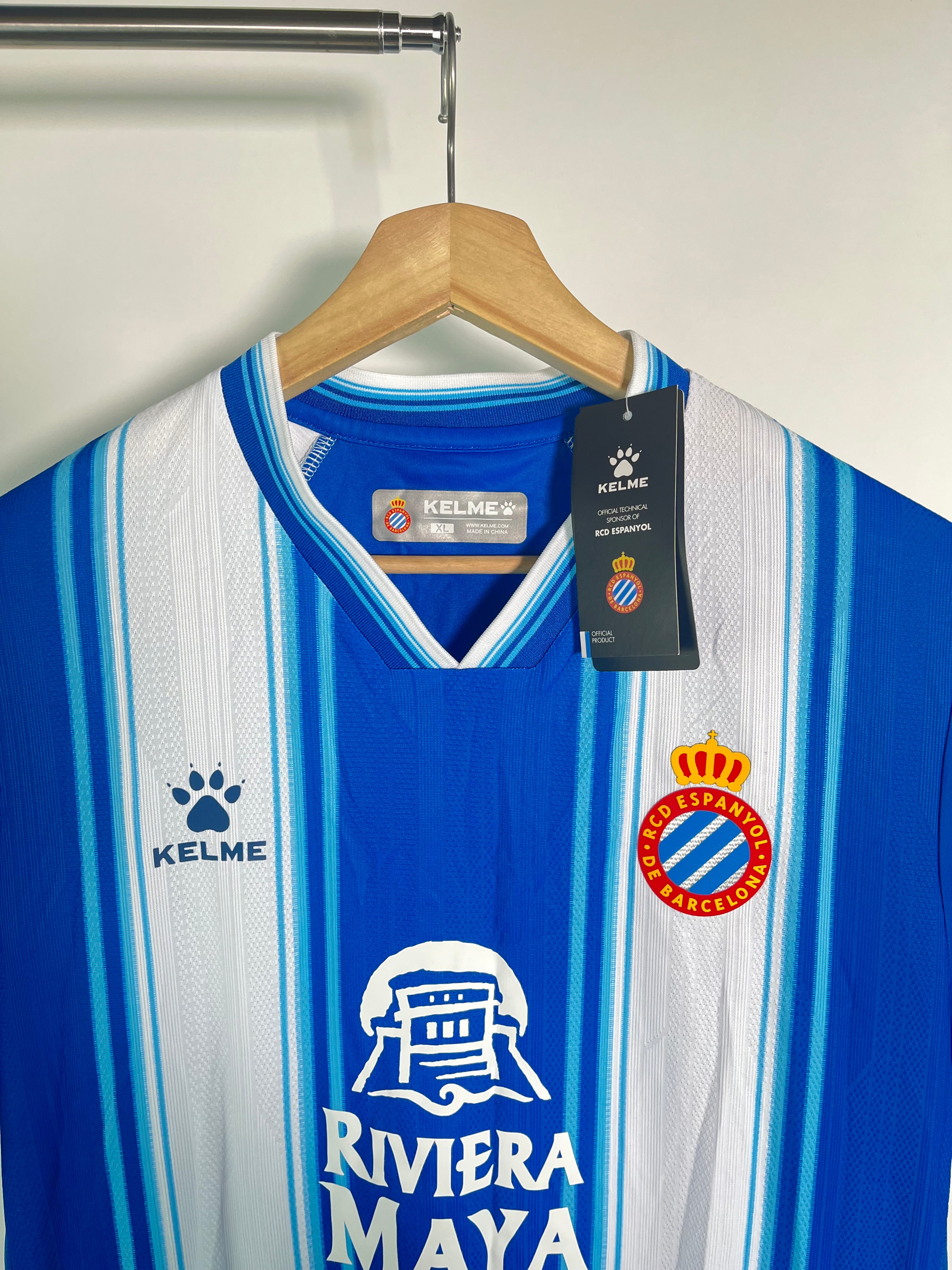 Jersey Espanyol De Barcelona Local 2022 2023 *C/Etiquetas* (XL)