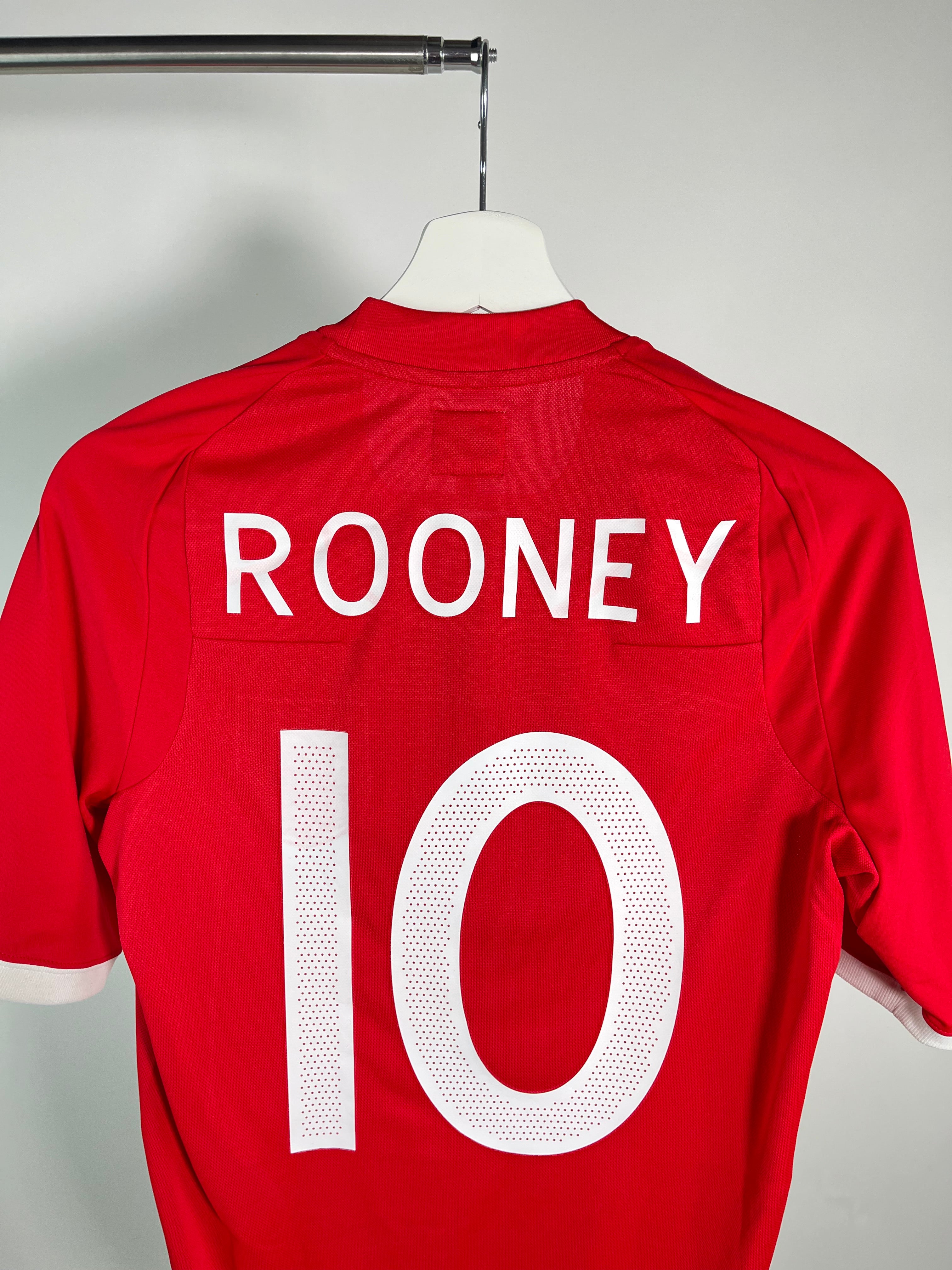 Jersey Inglaterra Visita 2010 2012 Wayne Rooney (S)