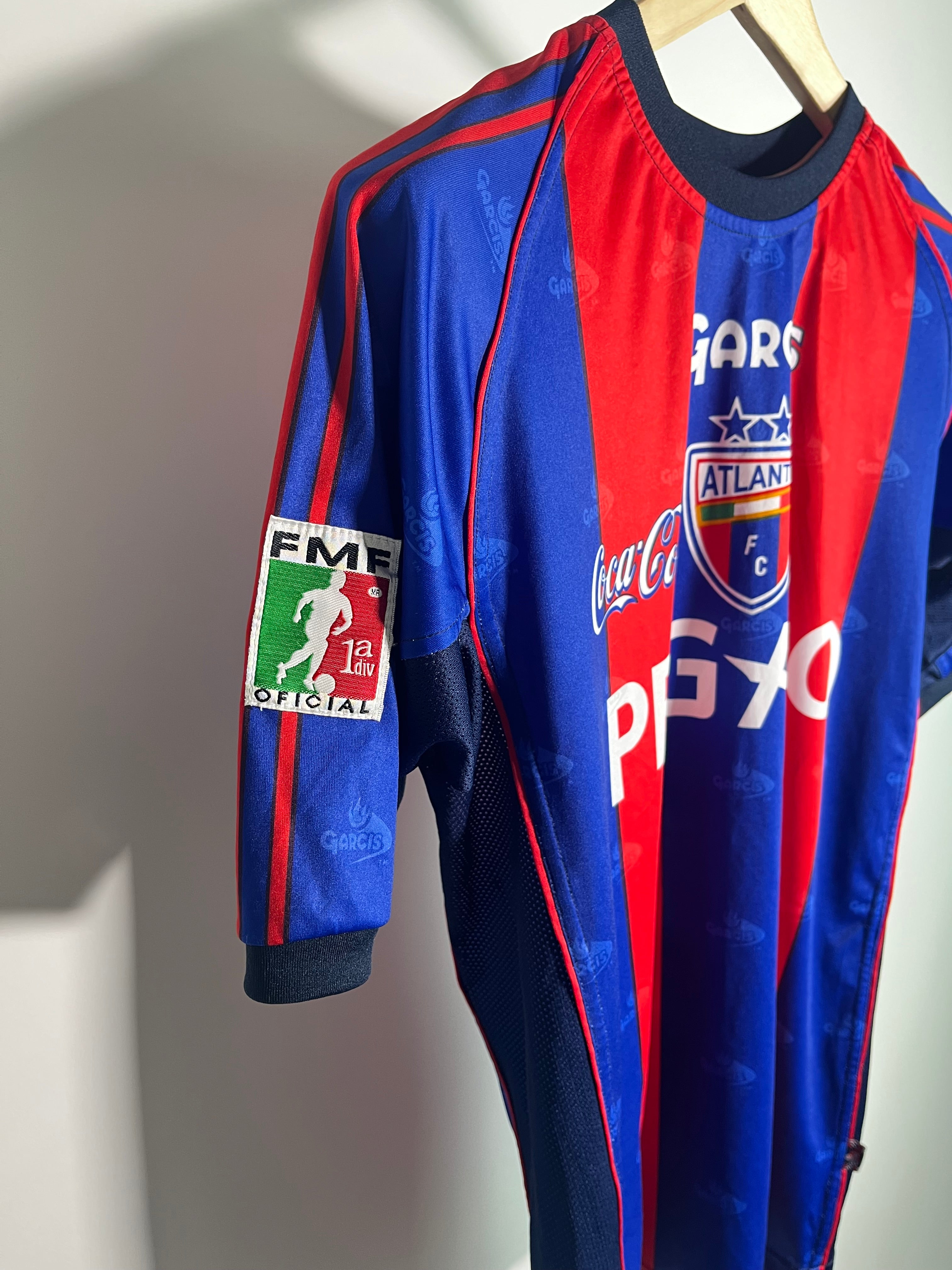 Jersey Atlante Local 2003 2004 Utilería Edgar Solano (M)