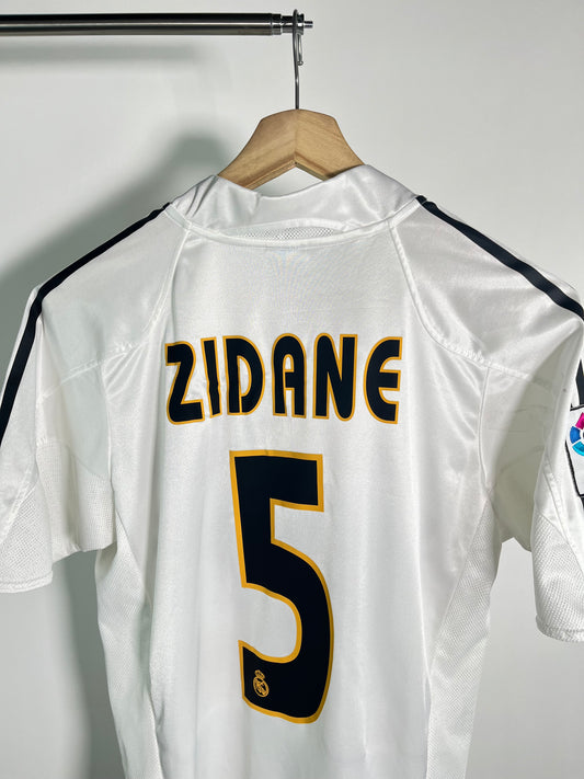 Jersey Real Madrid Local 2004 2005 Zinedine Zidane (S)