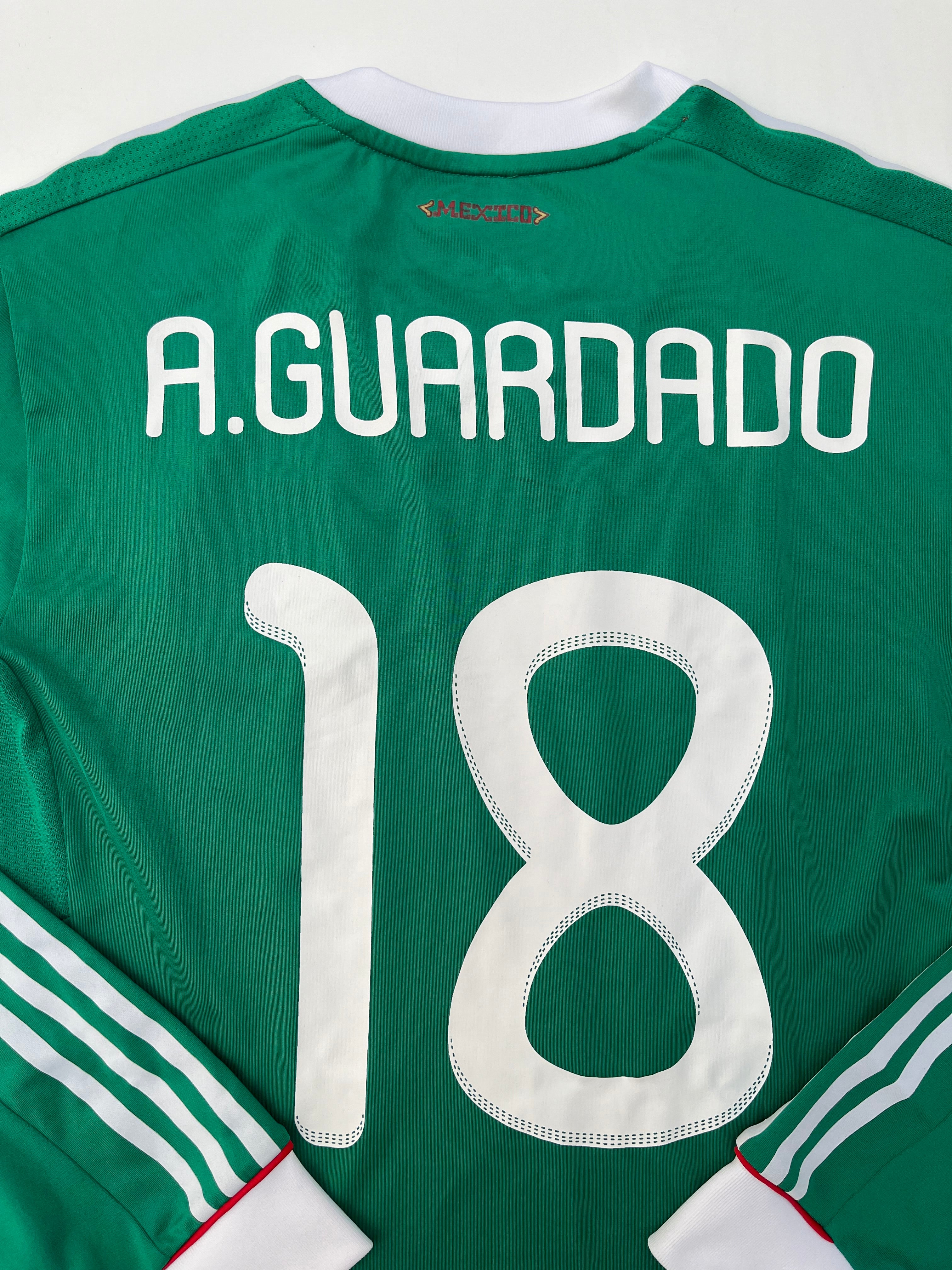 Jersey México Local 2011 2013 Manga Larga Formotion Andrés Guardado (L)