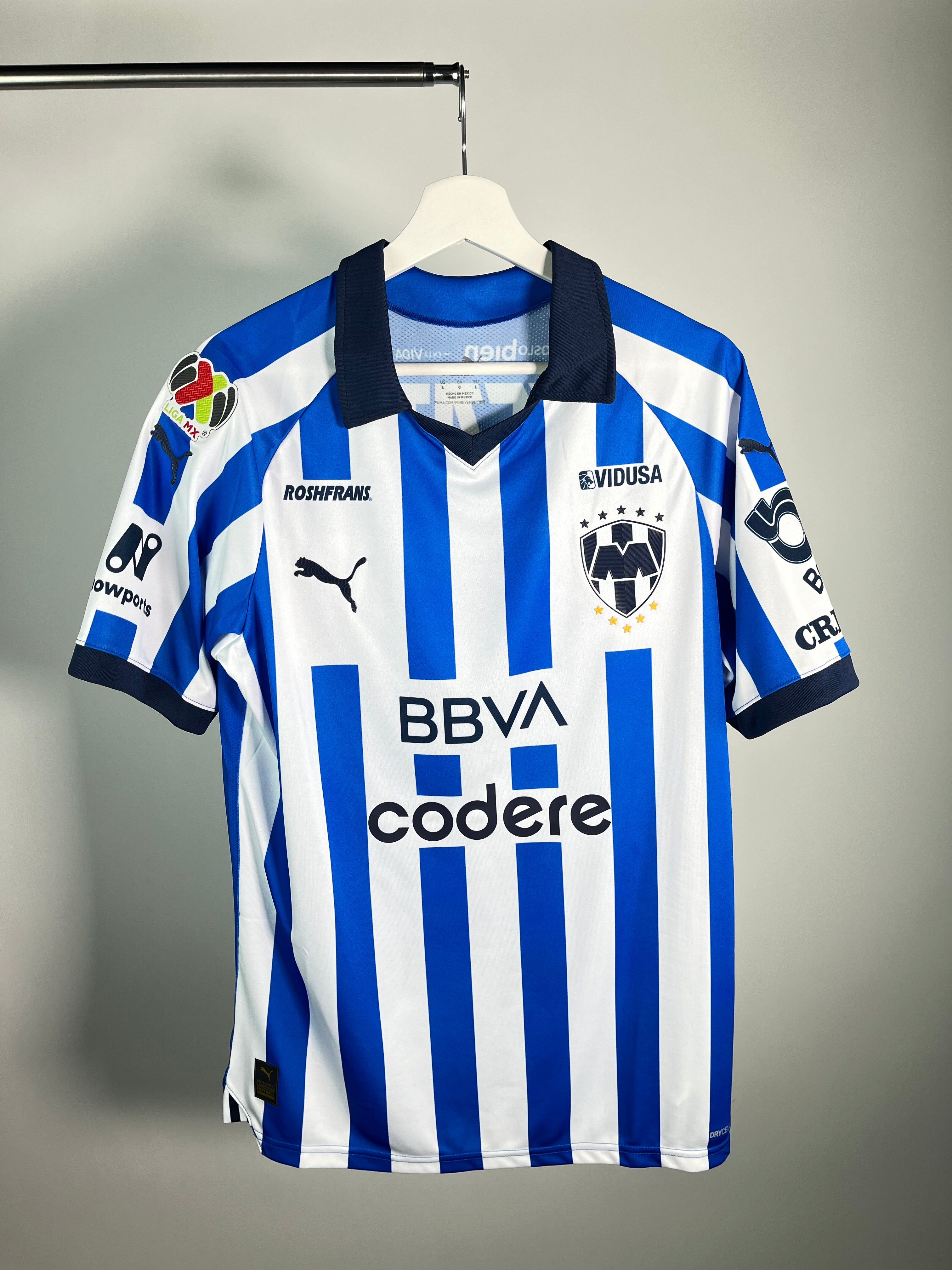 Jersey Rayados Monterrey Local 2023 2024 Sergio Canales (L)