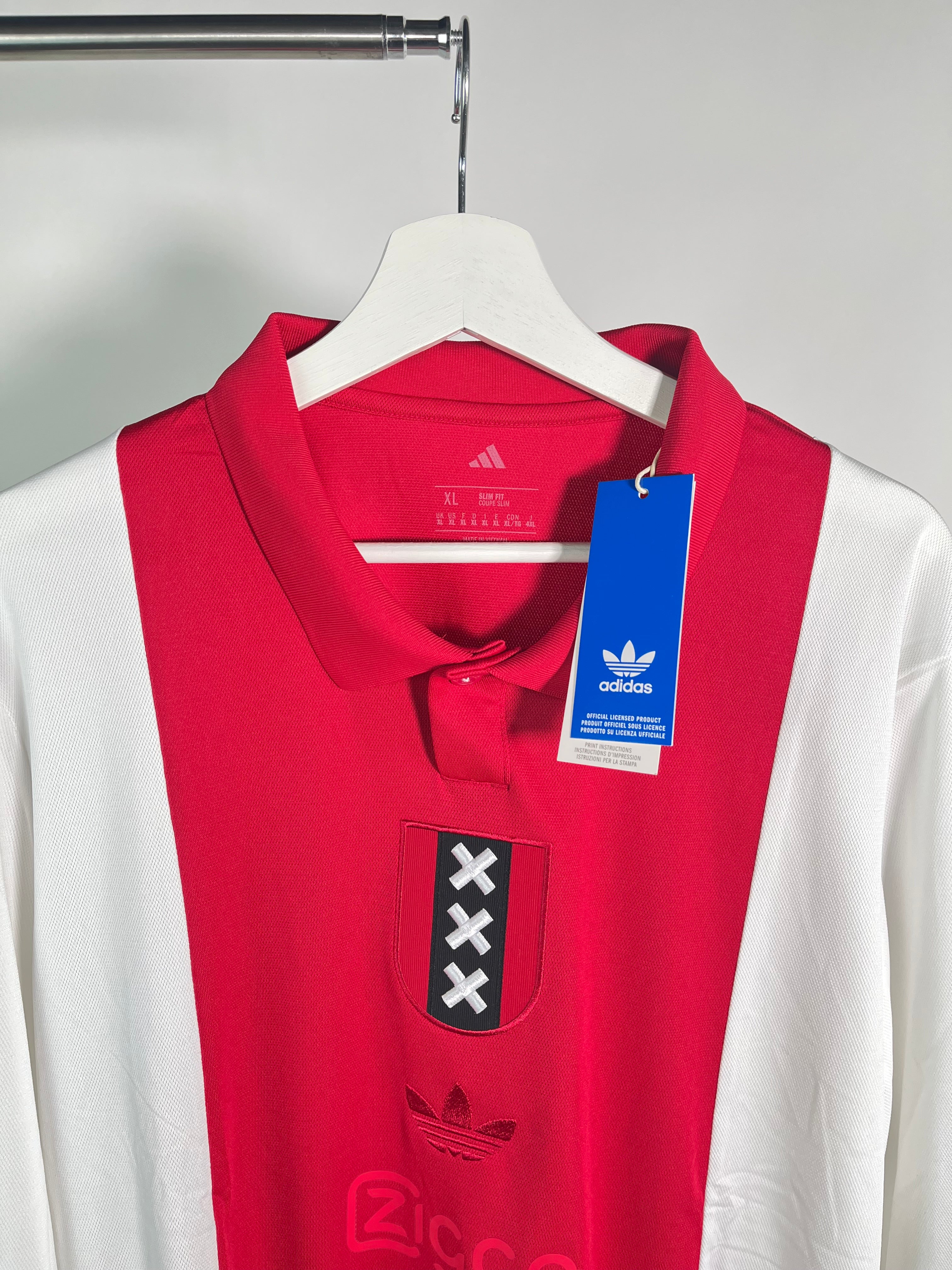 Jersey Ajax Especial 2024 2025 Manga Larga *C/Etiquetas* (XL)