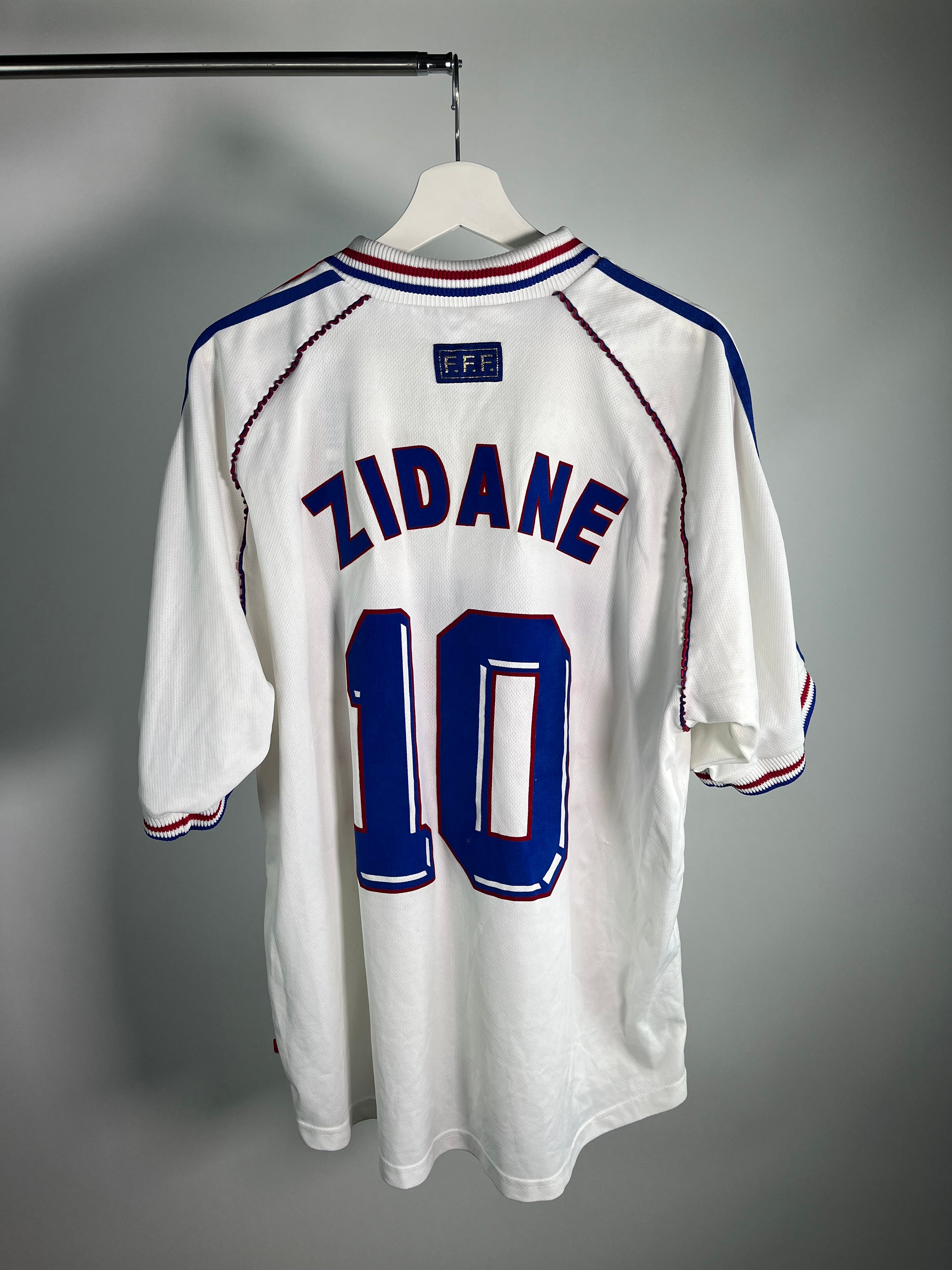 Jersey Francia Visita 1998 2000 Zinedine Zidane (XL)
