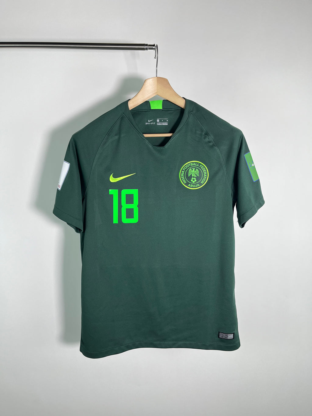 Jersey Nigeria Visita 2018 2019 *Mundial Rusia* Alex Iwobi (M)