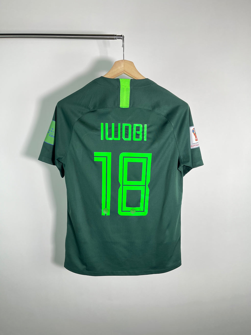 Jersey Nigeria Visita 2018 2019 *Mundial Rusia* Alex Iwobi (M)