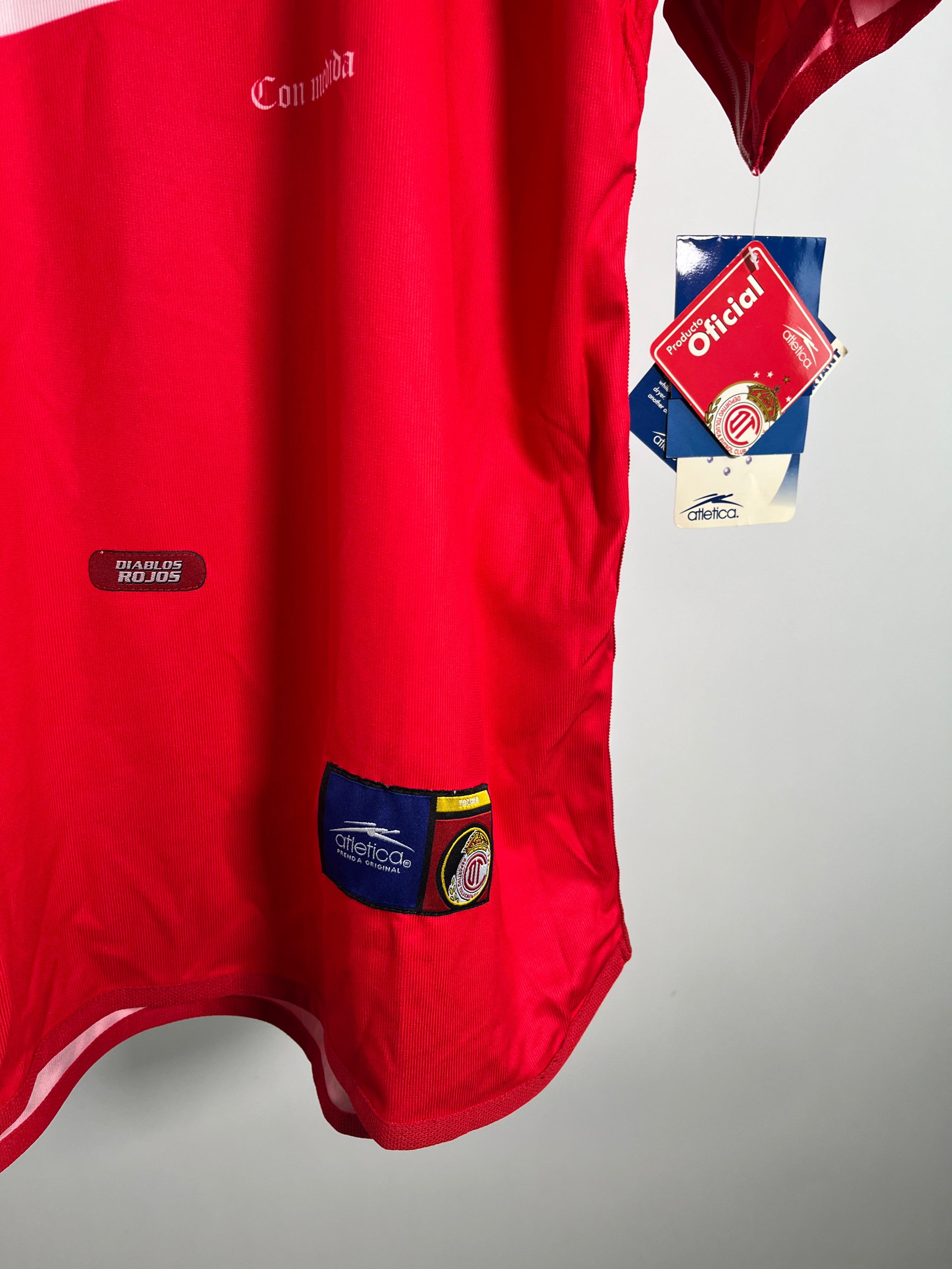 Jersey Toluca Local 2000 2001 *C/Etiquetas* (L)