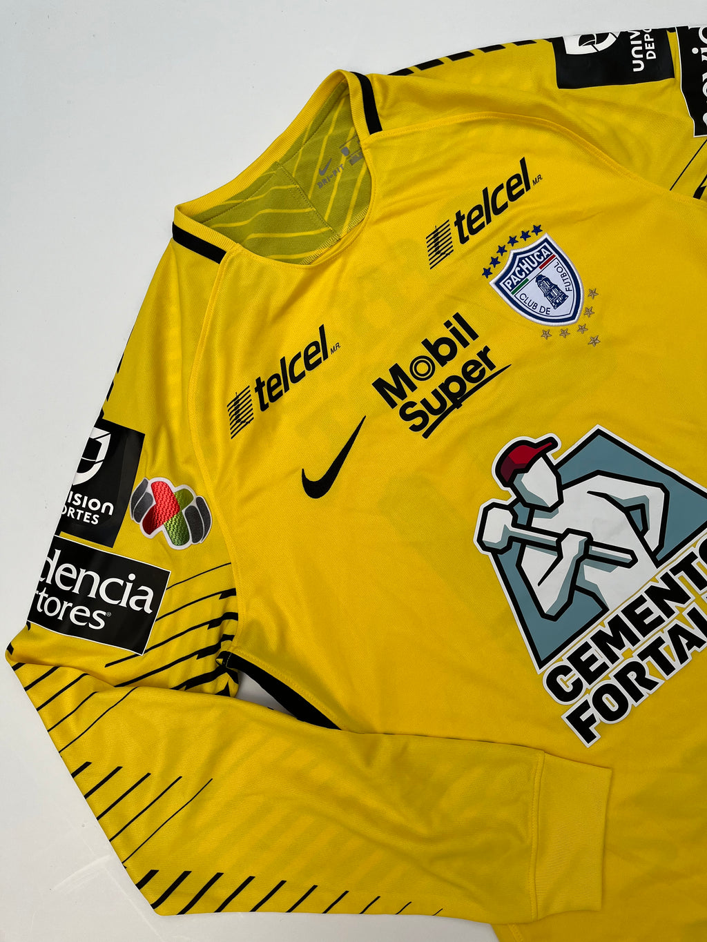 Jersey Pachuca Portero 2017 2018 Match Worn Óscar Pérez (L)