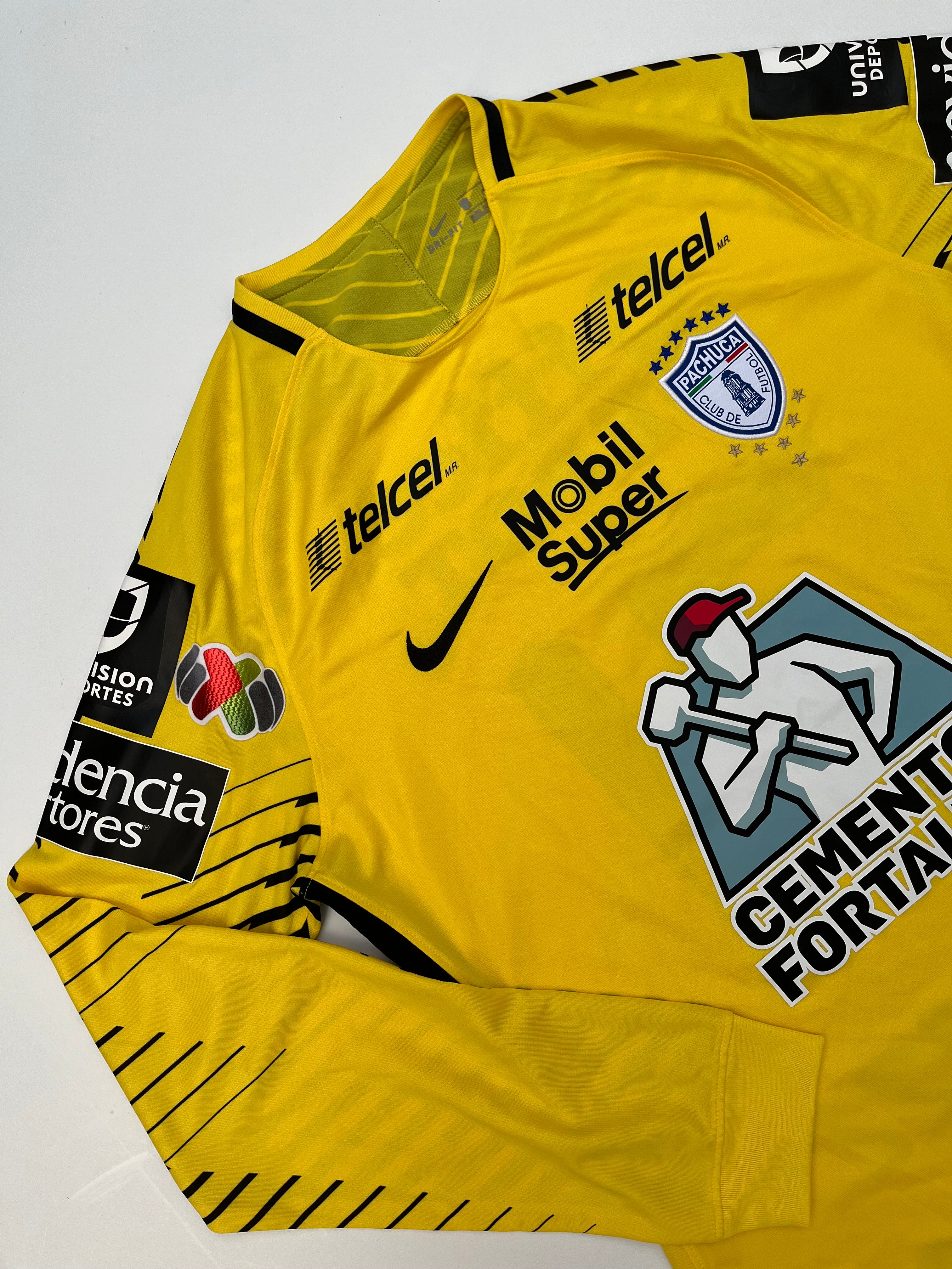 Jersey Pachuca Portero 2017 2018 Match Worn Óscar Pérez (L)