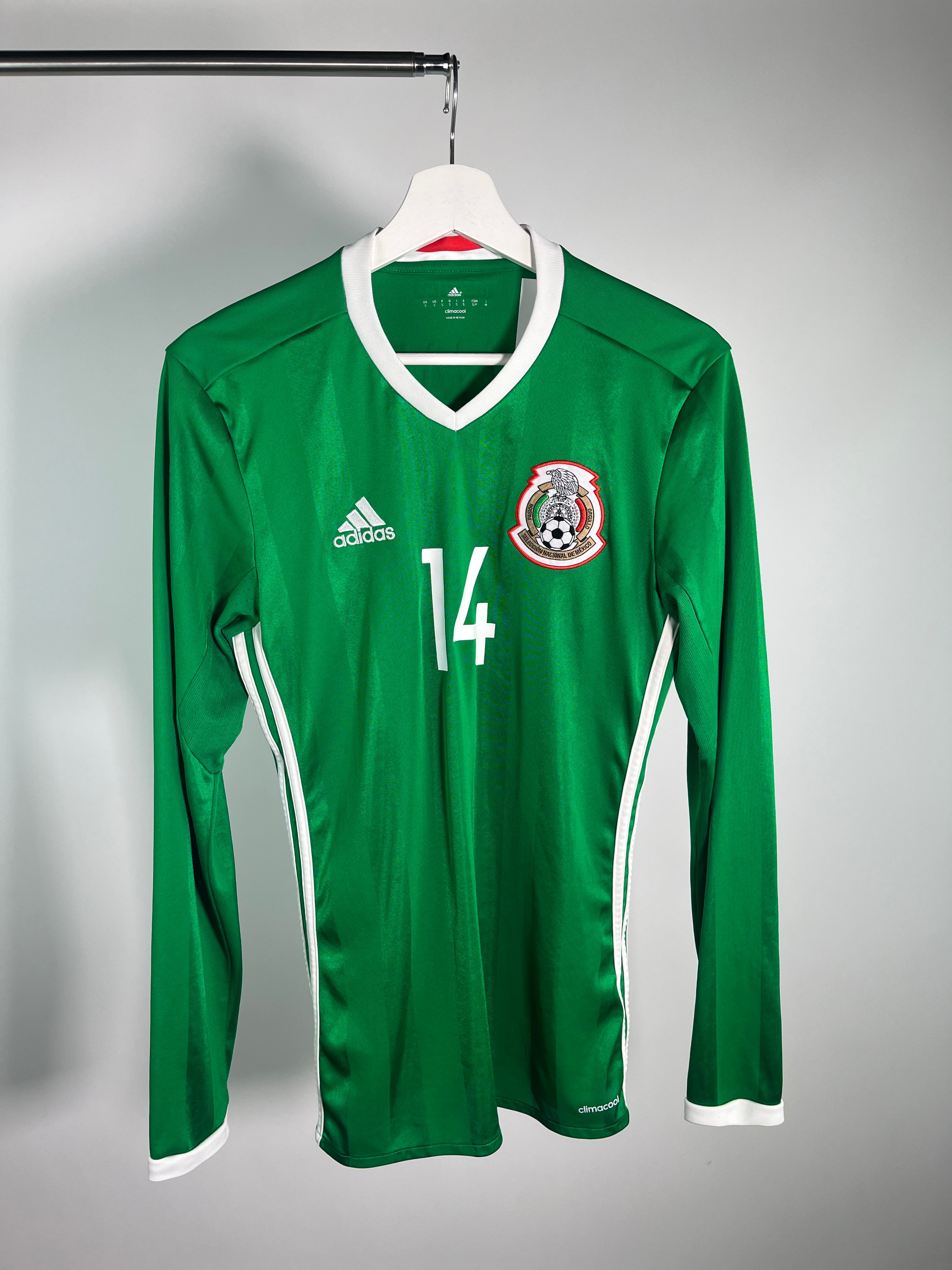 Jersey México Local 2015 2017 Manga Larga Javier "Chicharito" Hernández (S)
