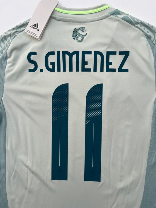 Jersey México Visita 2024 2025 Santiago Gimenez (S)
