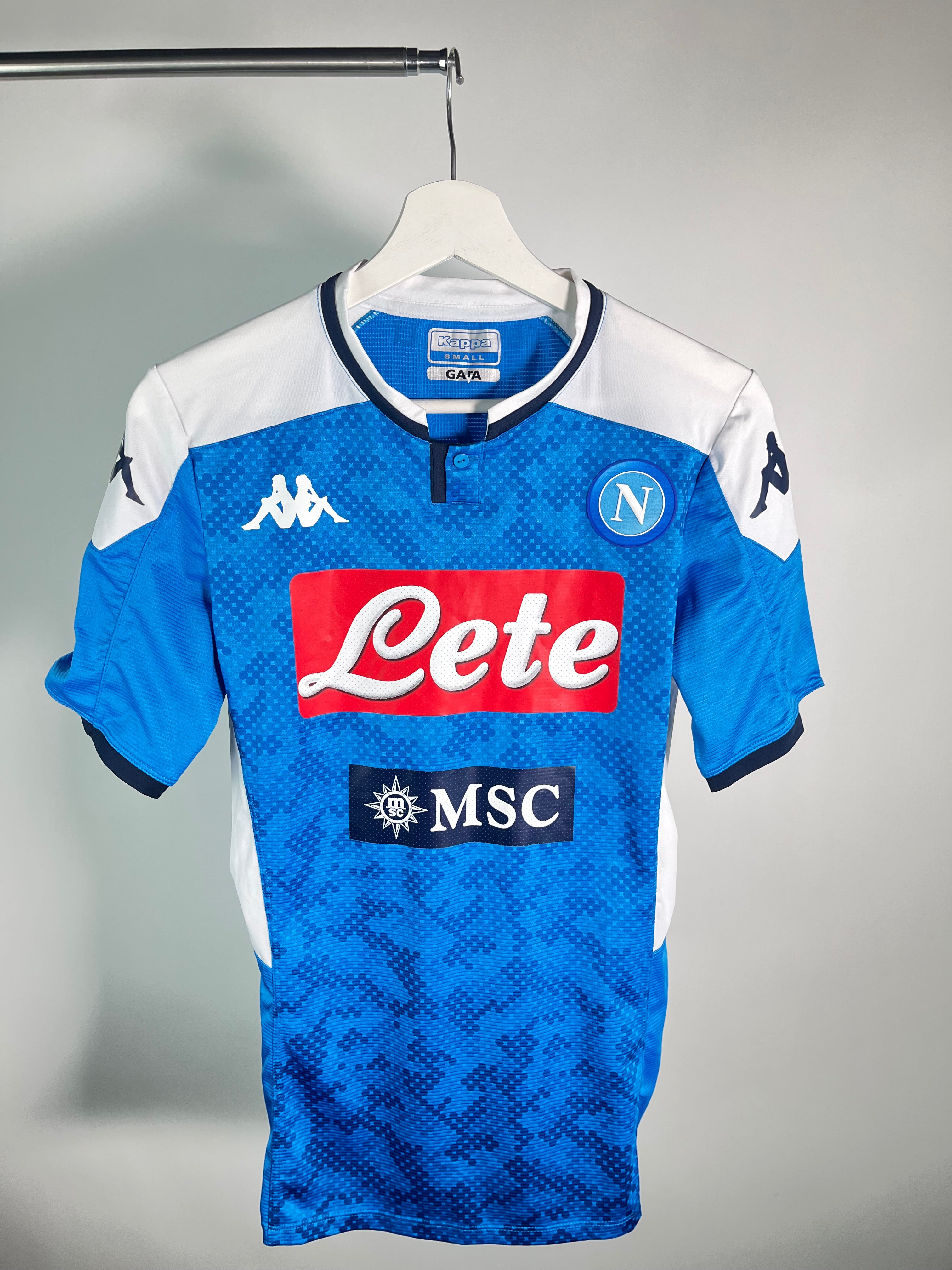 Jersey Napoli Local 2019 2020 Versión Jugador *Kombat* Hirving "Chucky" Lozano (S)