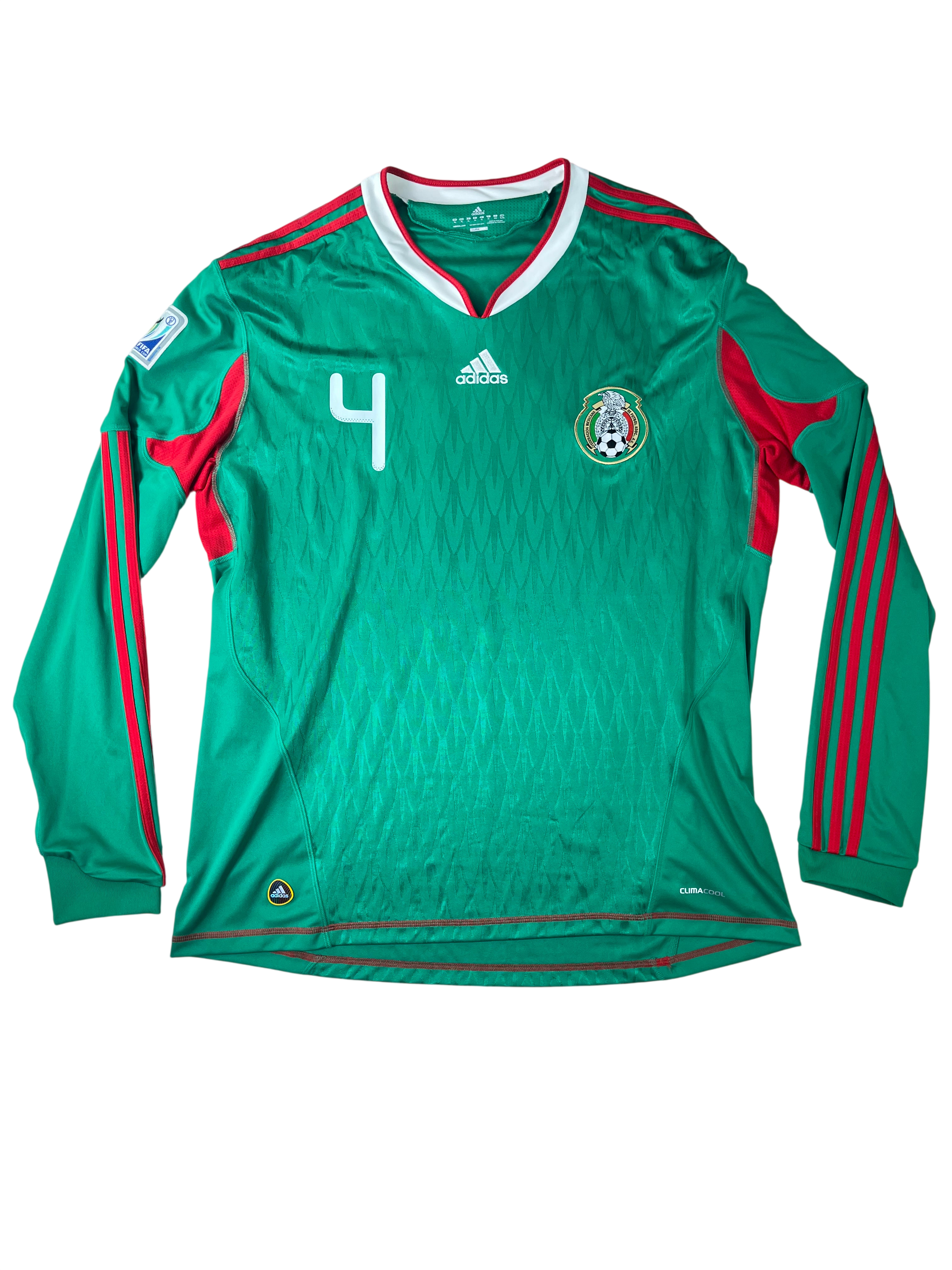 Jersey México Local 2010 2011 Manga Larga Rafael Márquez (XL)