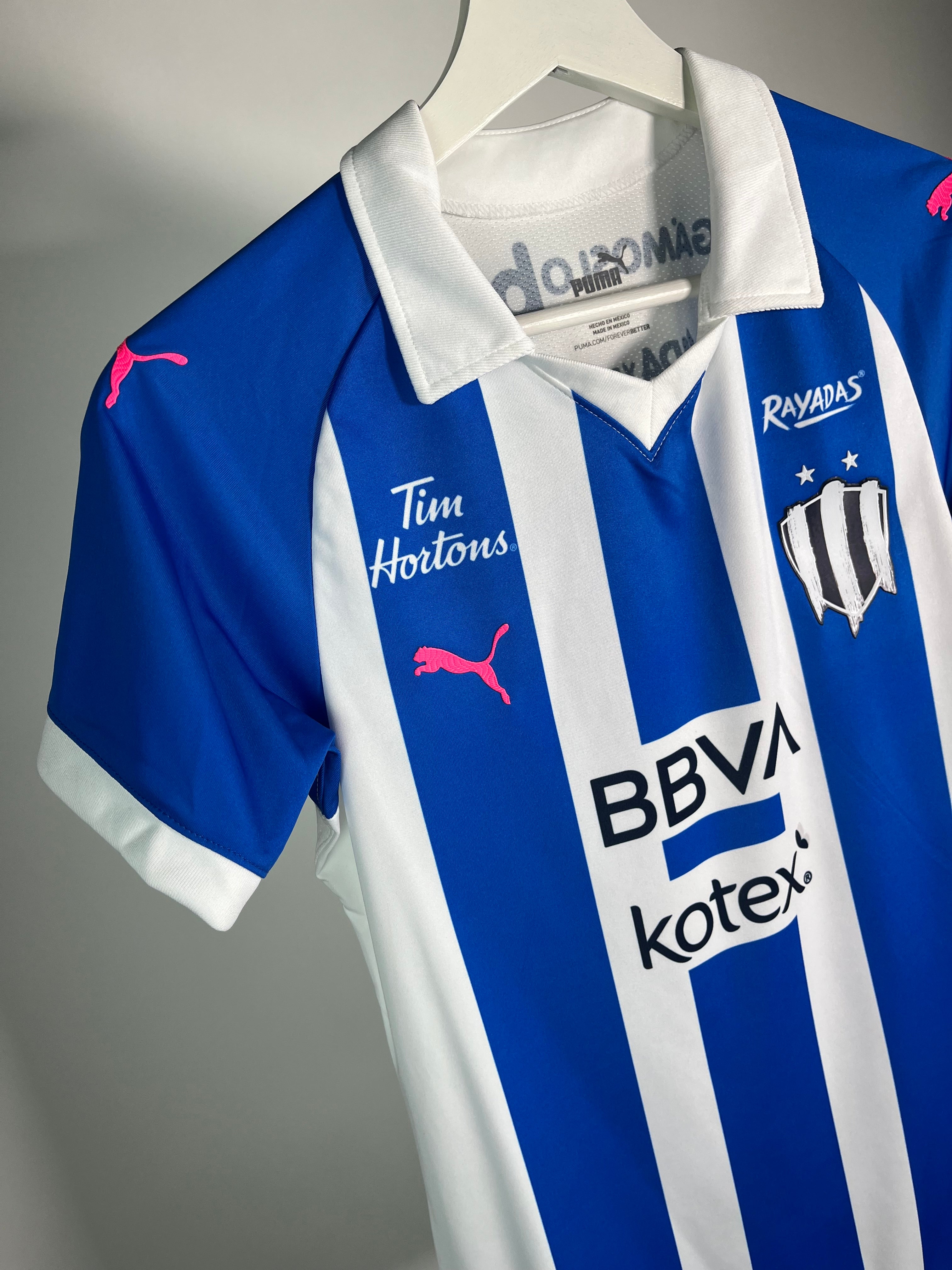 Jersey Rayadas Monterrey Local 2023 2024 Utilería Rebeca Bernal (S Mujer)