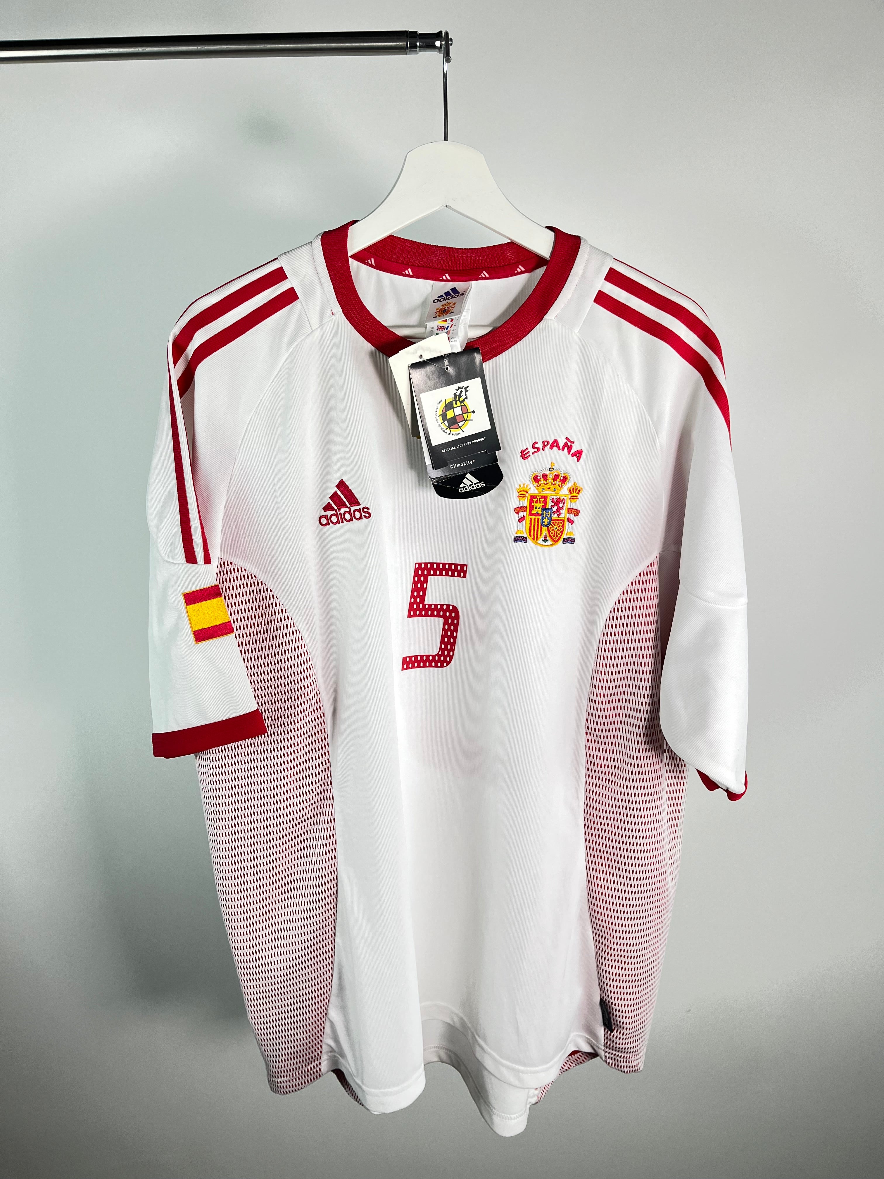 Jersey España Visita 2002 2004 Carles Puyol *C/Etiquetas* (XL)