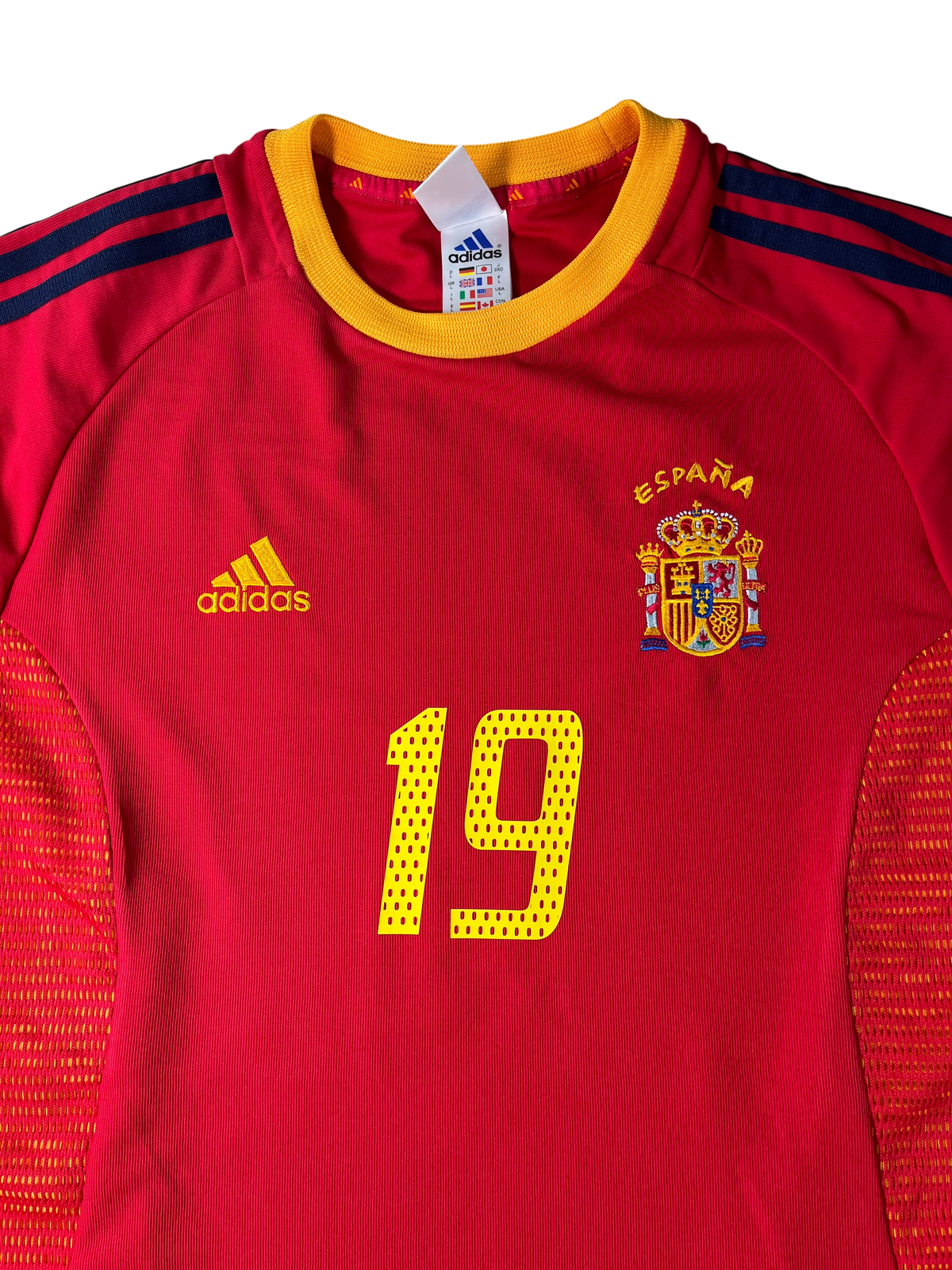 Jersey España Local 2002 2004 Xavi Hernández (L)
