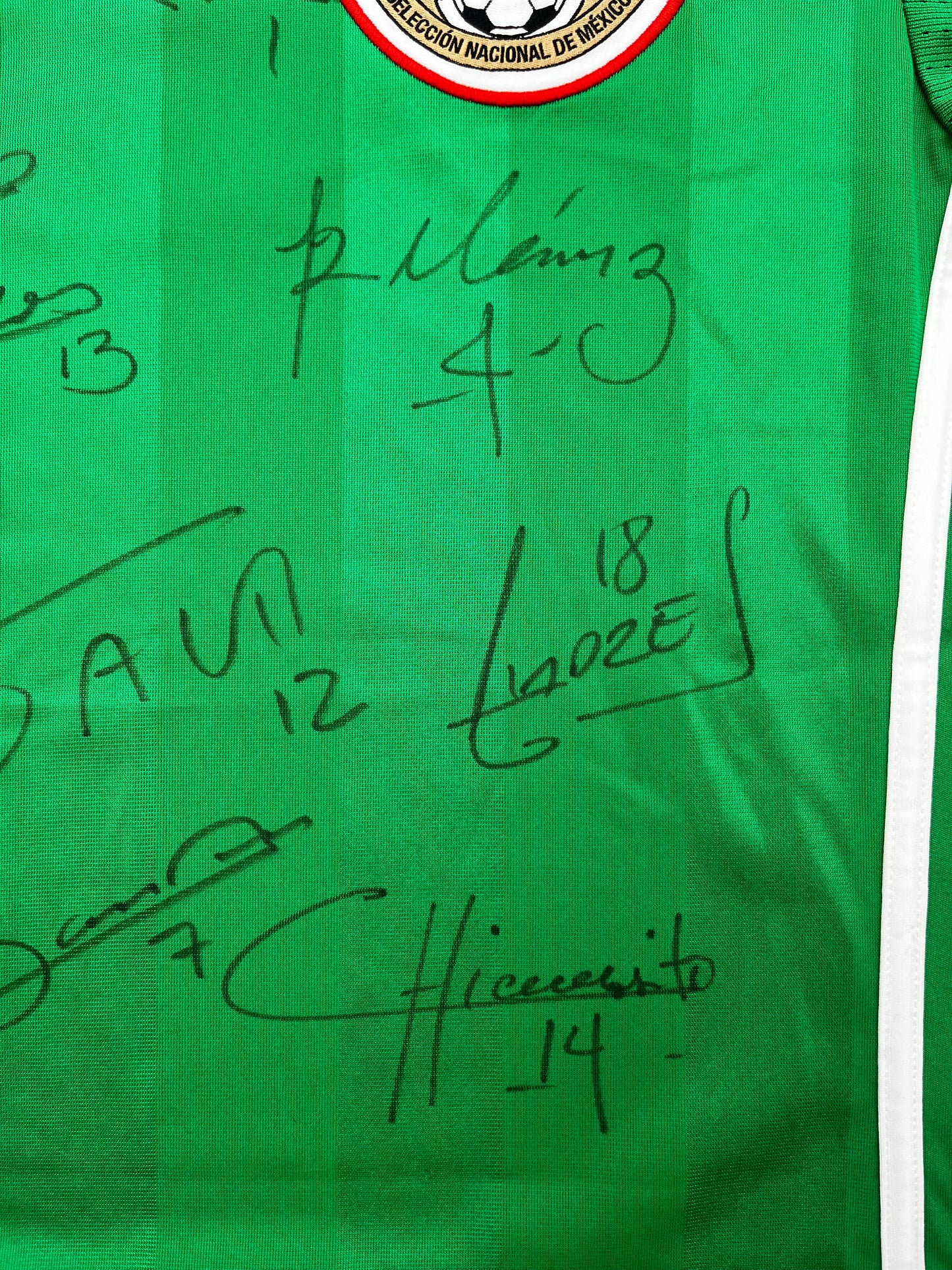 Jersey México Local 2016 2018 Autografiada *C/Etiquetas* (S)