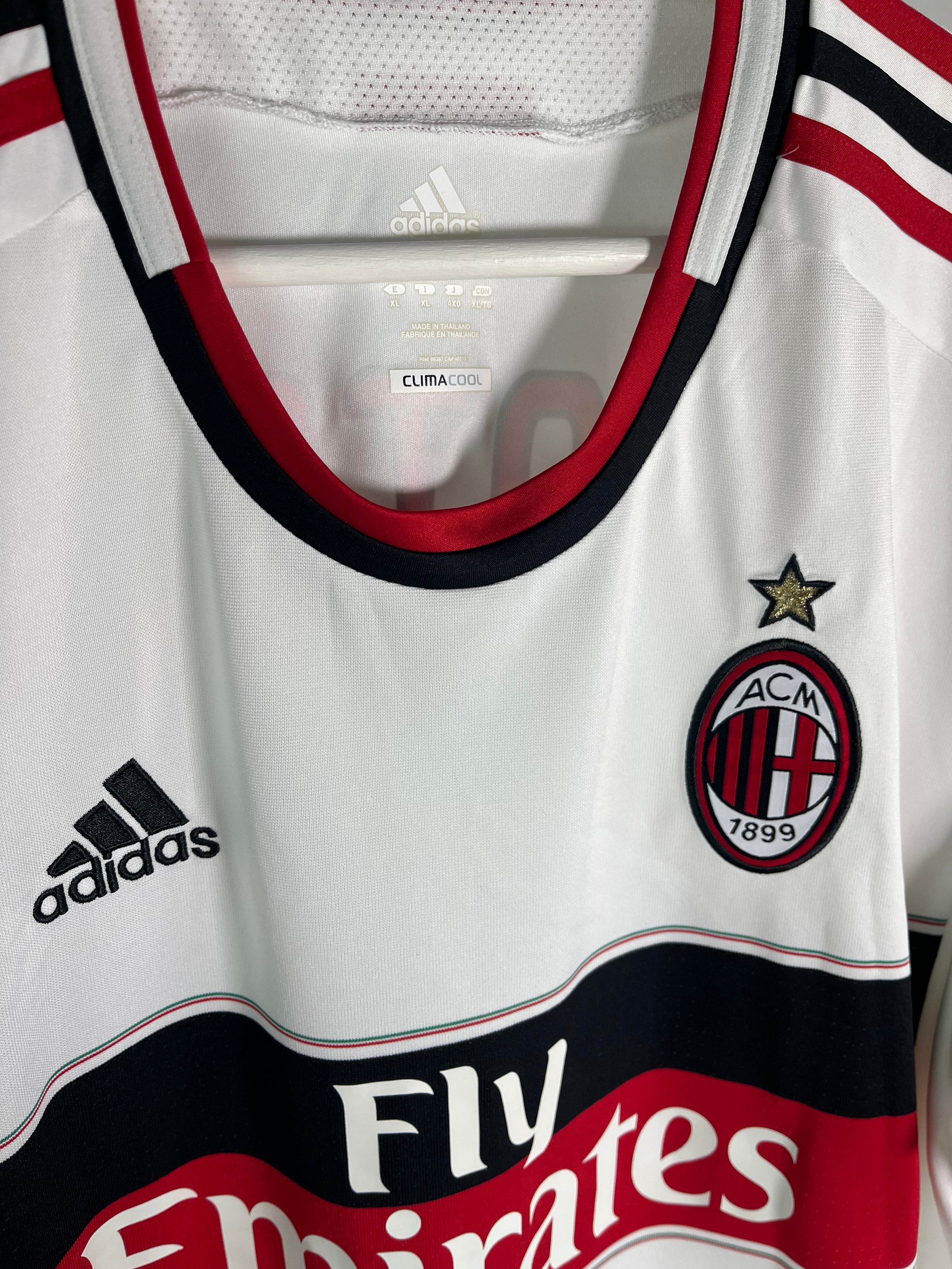 Jersey AC Milán Visita 2012 2013 Mario Balotelli (XL)