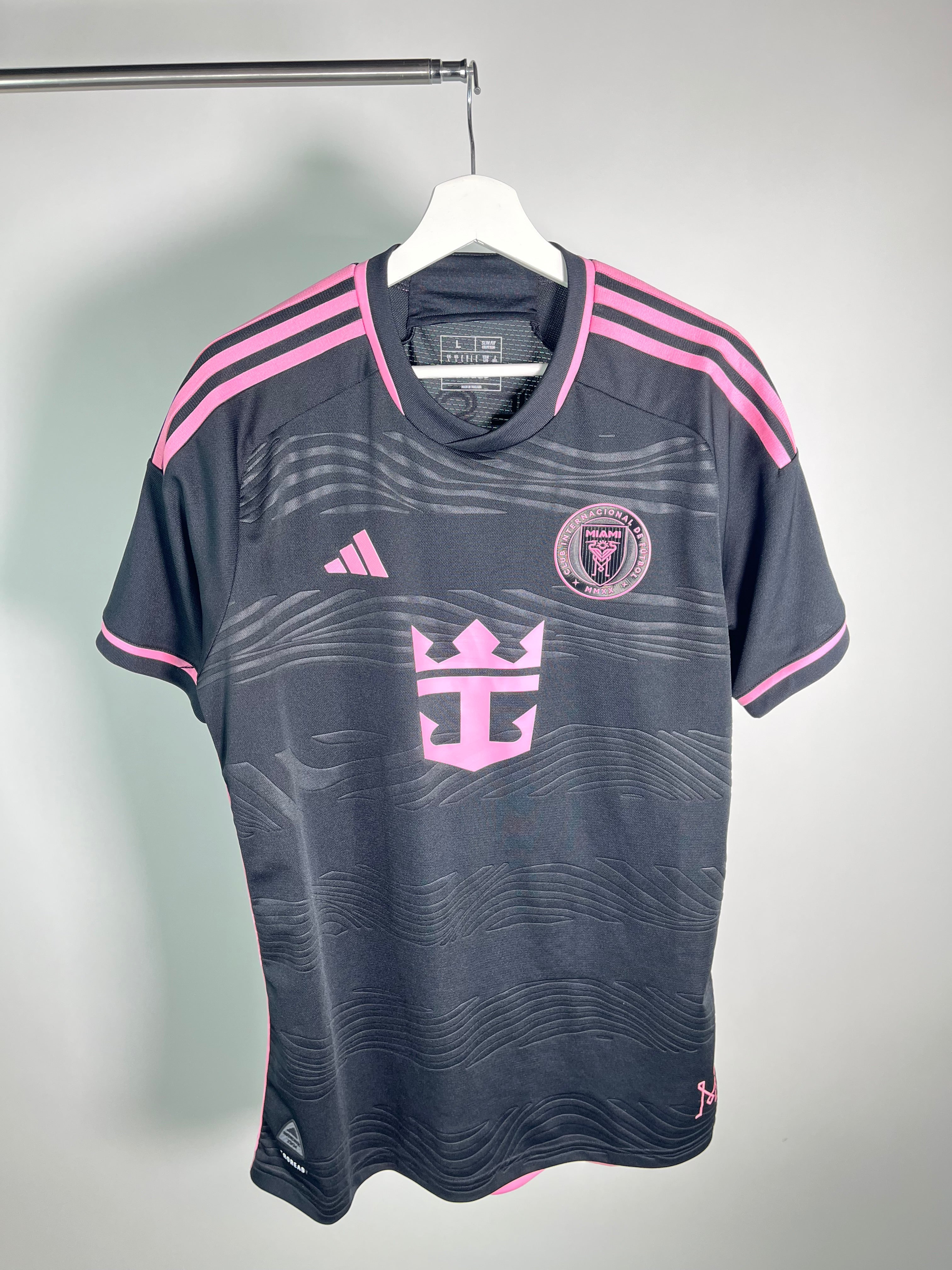 Jersey Inter Miami Visita 2024 2025 Version Jugador Lionel Messi (L)