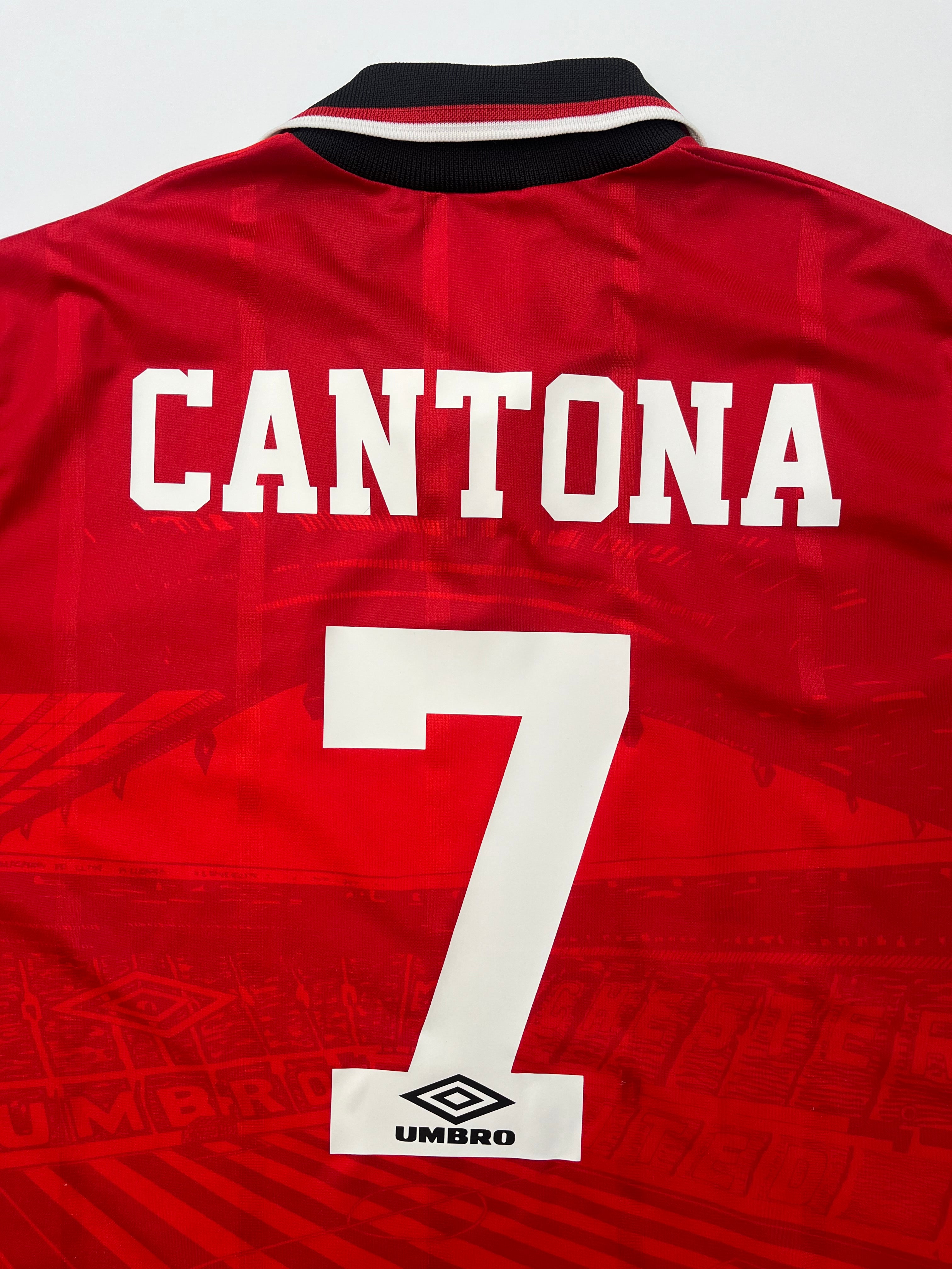 Jersey Manchester United Local 1994 1995 Éric Cantona  (XL)