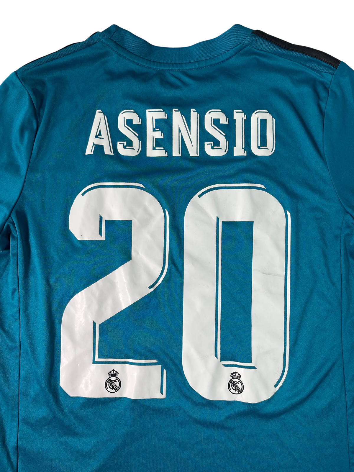 Jersey Real Madrid Tercera 2017 2018 *Champions League* Marco Asensio (L Niño)