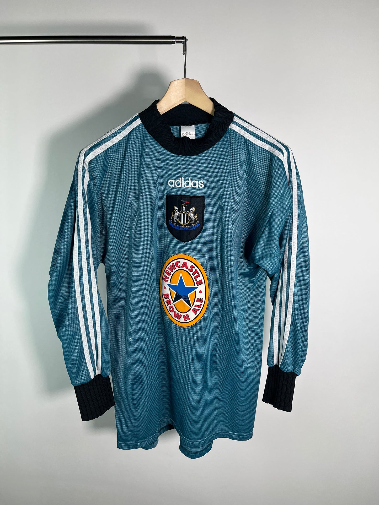 Jersey Newcastle United Portero 1996 1997 Manga Larga (XL)