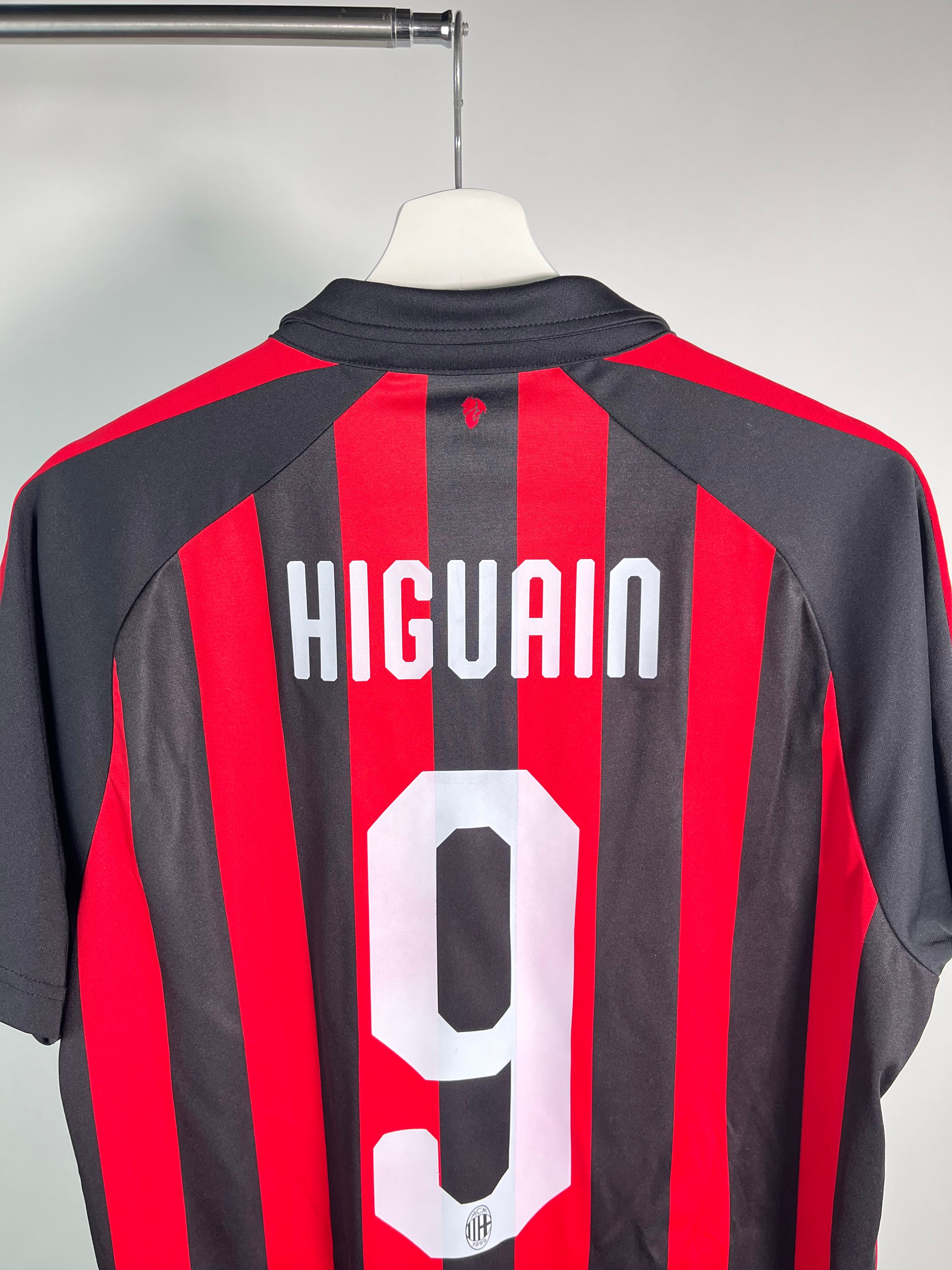 Jersey AC Milán Local 2018 2019 Gonzalo Higuaín (L)