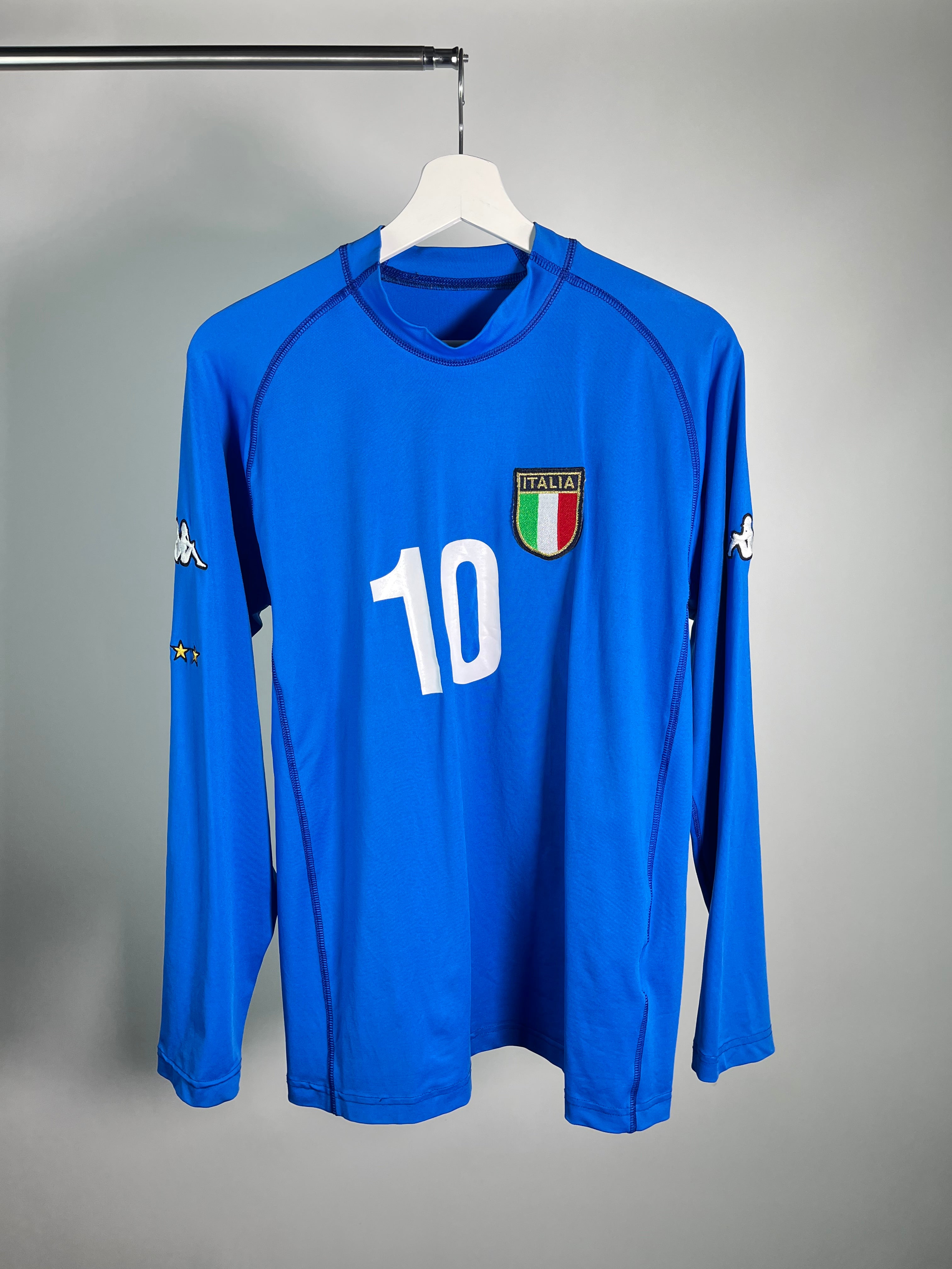 Jersey Italia Local 2000 2002 Manga Larga Alessandro Del Piero (XL)