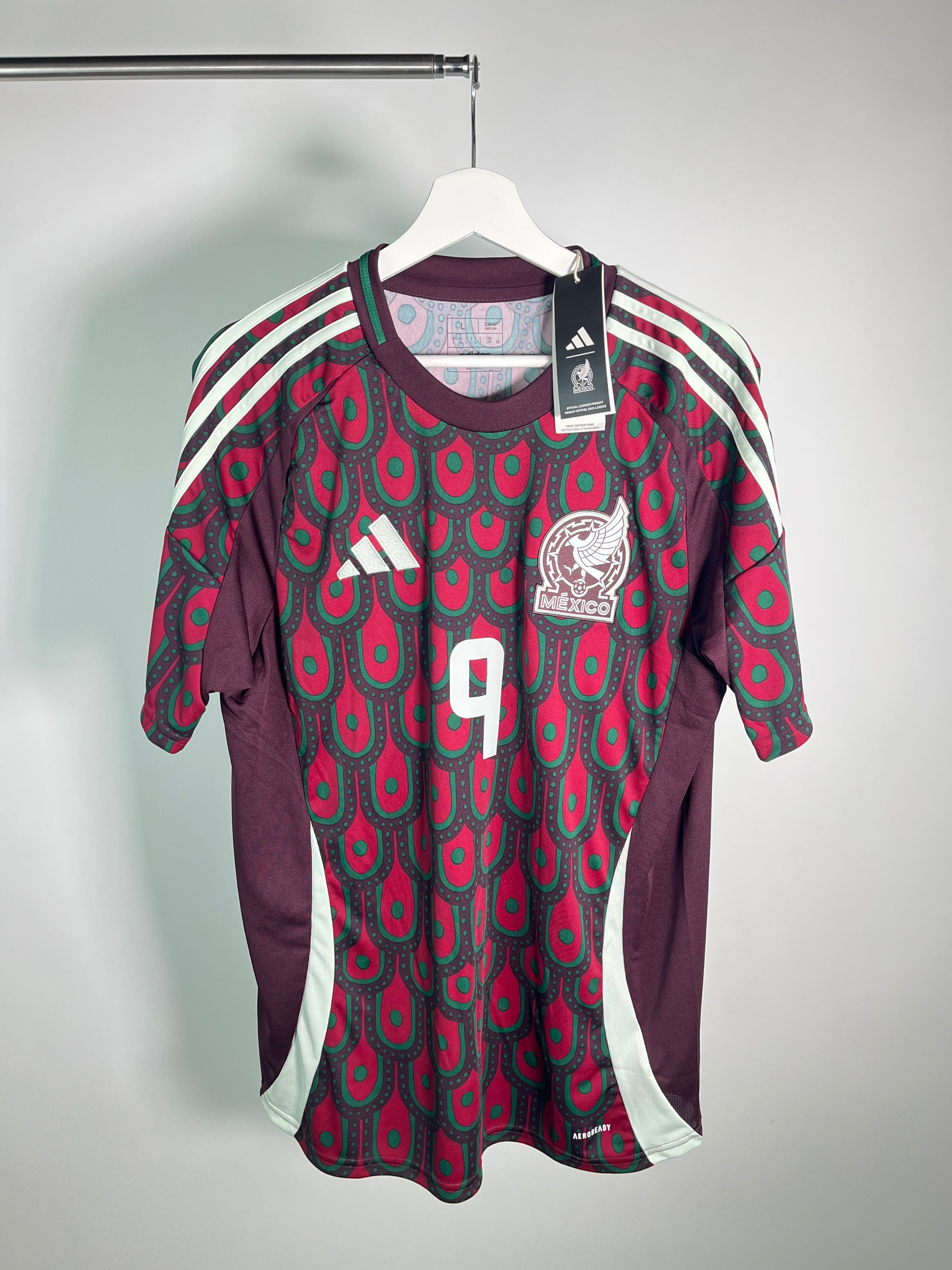 Jersey México Local 2024 2025 Raúl Jiménez *C/Etiquetas* (L)