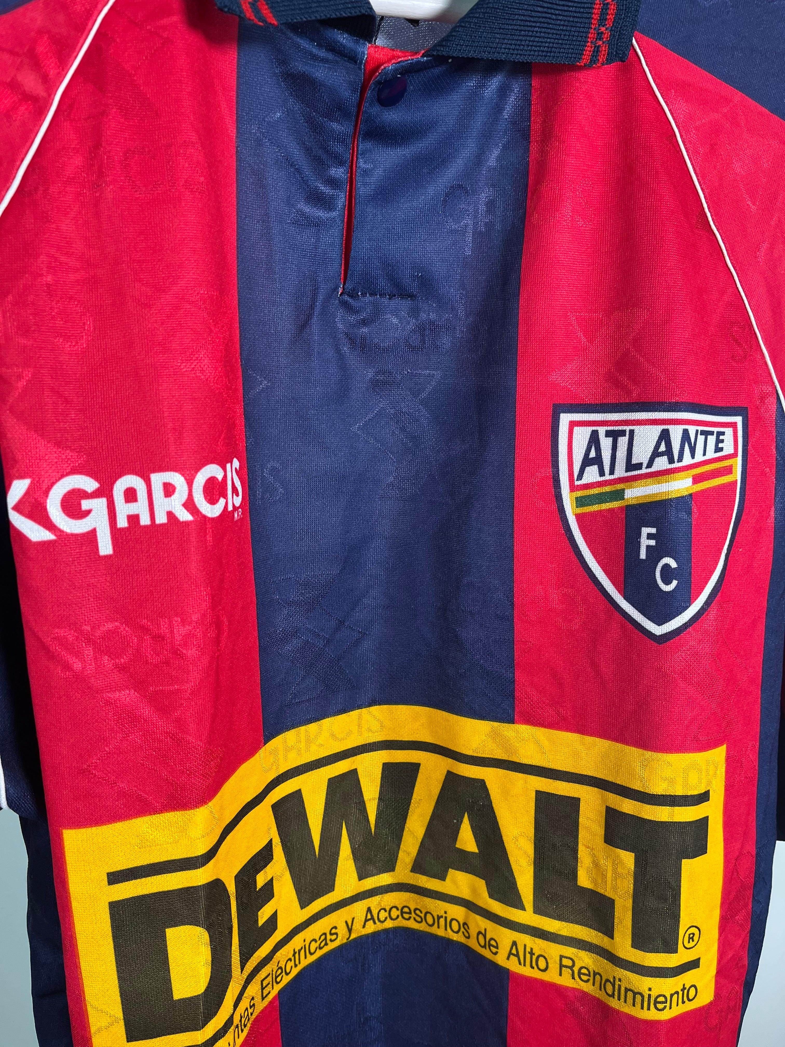 Jersey Atlante Local 1997 1998 Match Worn José Luis Malibrán (L)