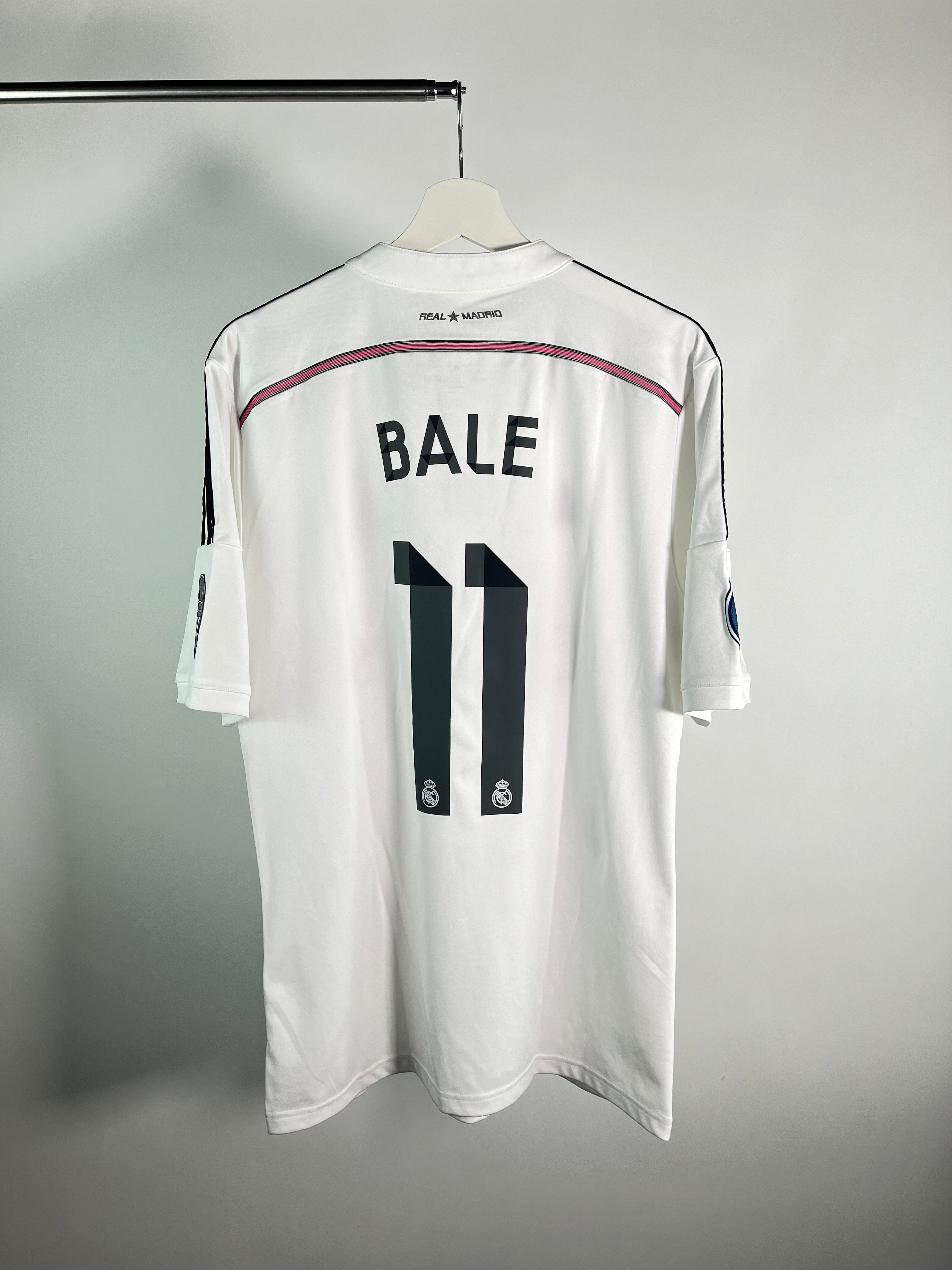 Jersey Real Madrid Local 2014 2015 Champions League Gareth Bale (L)