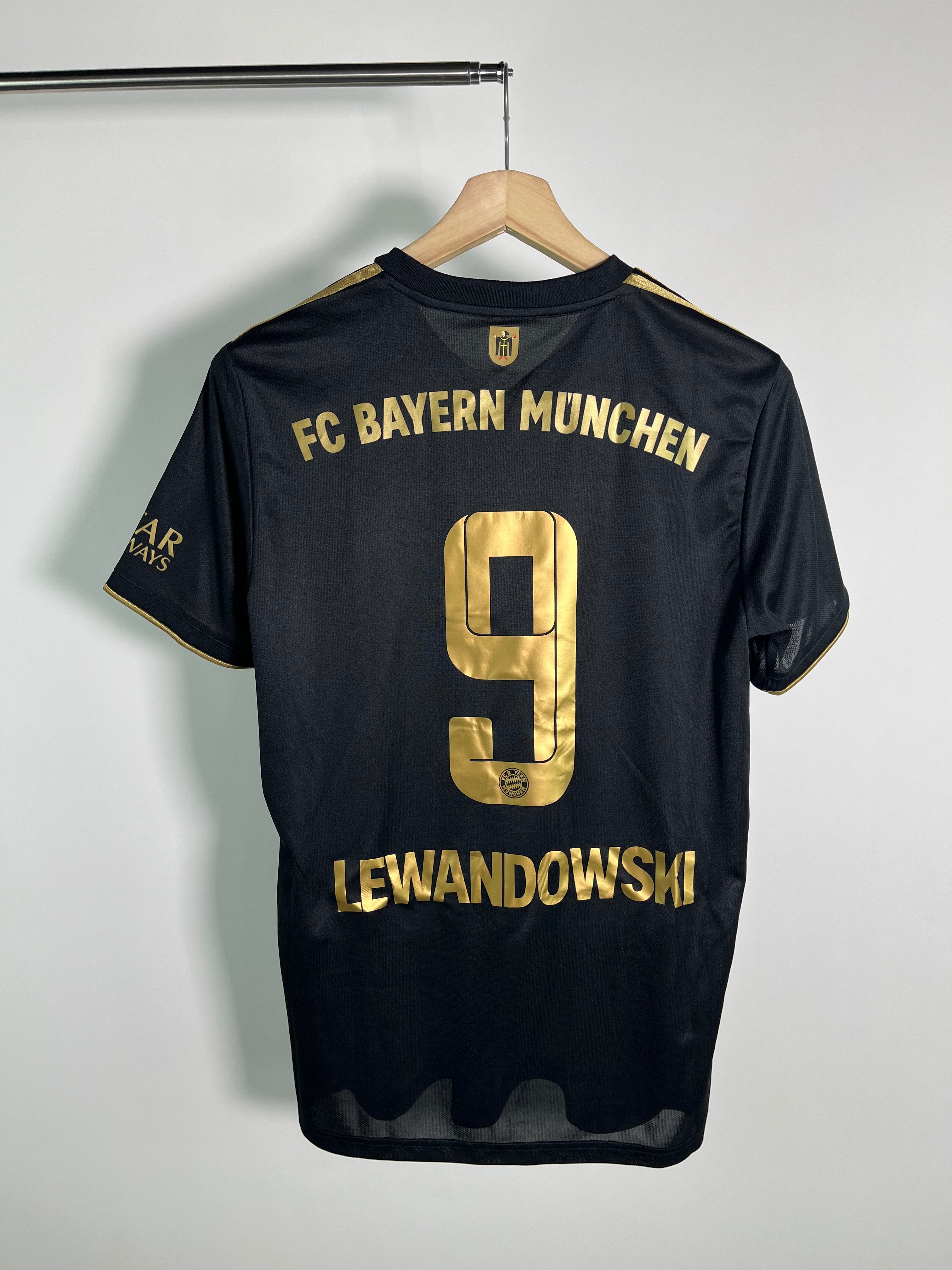 Jersey Bayern Munich Visita 2021 2022 *C/Etiquetas* Robert Lewandowski (M)