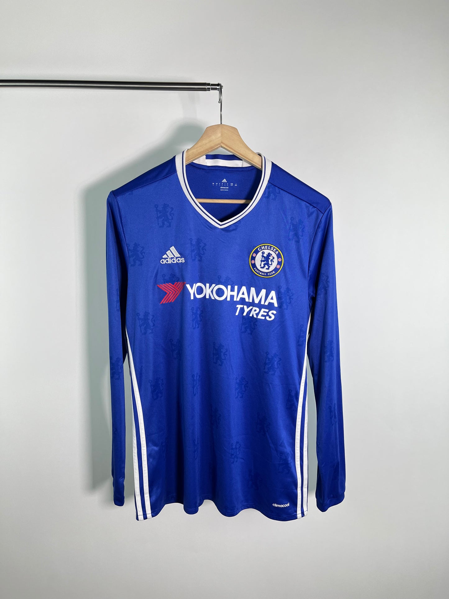 Jersey Chelsea Local 2016 2017 Manga Larga (L)