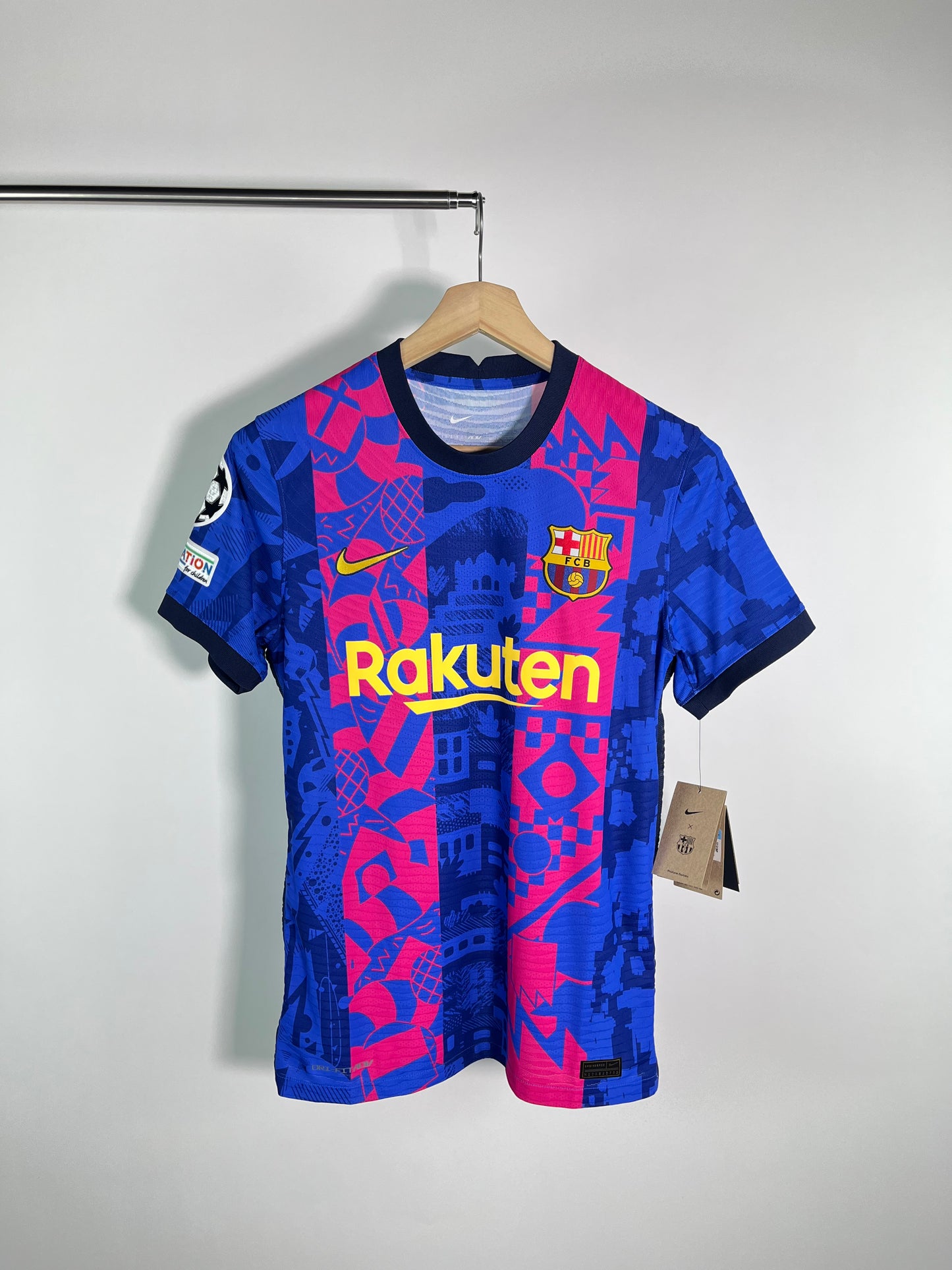 Jersey Barcelona Tercera 2021 2022 Versión Jugador *C/Etiquetas* Memphis Depay (M)