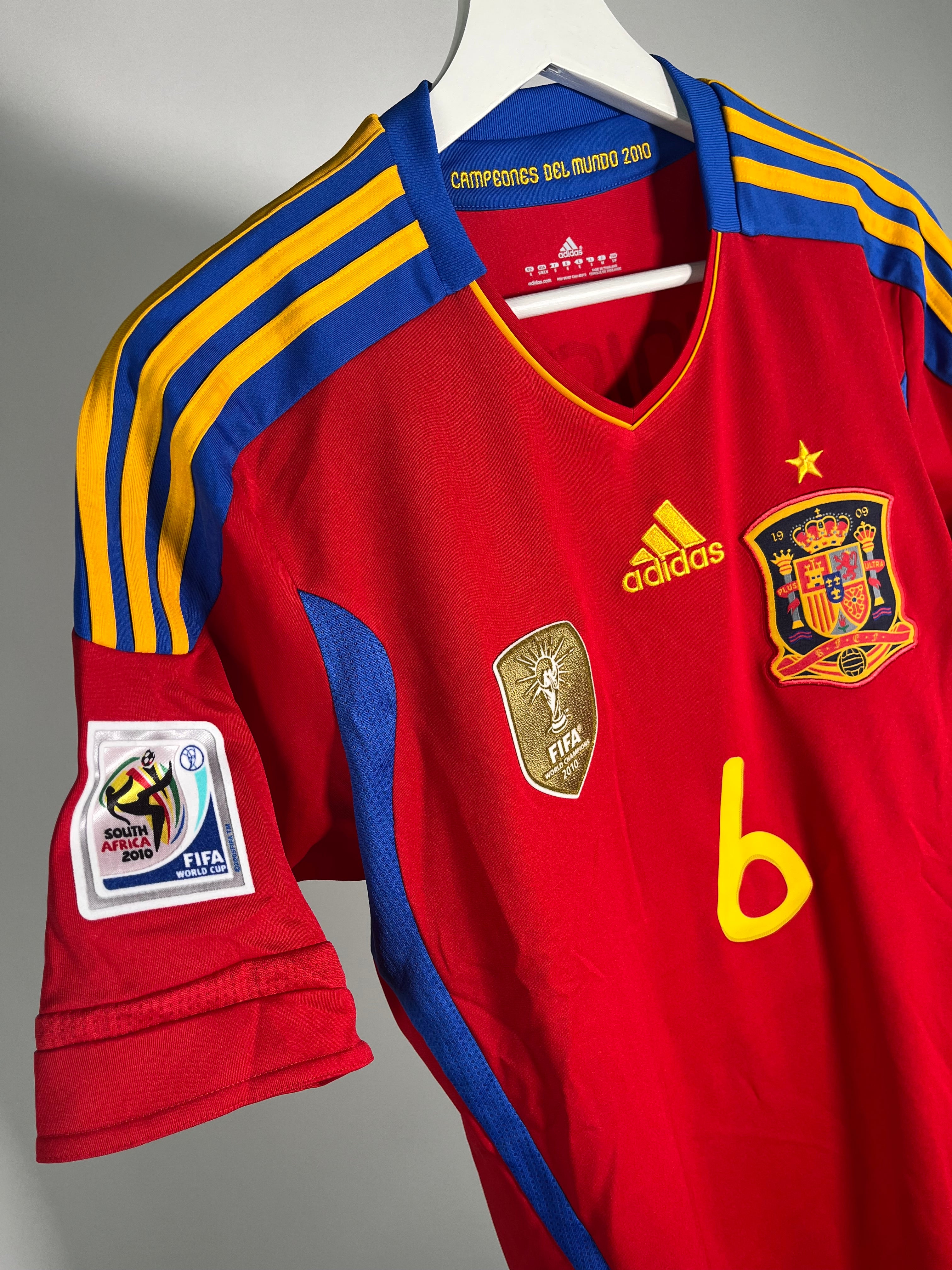 Jersey España 2011 2012 Andrés Iniesta (S)