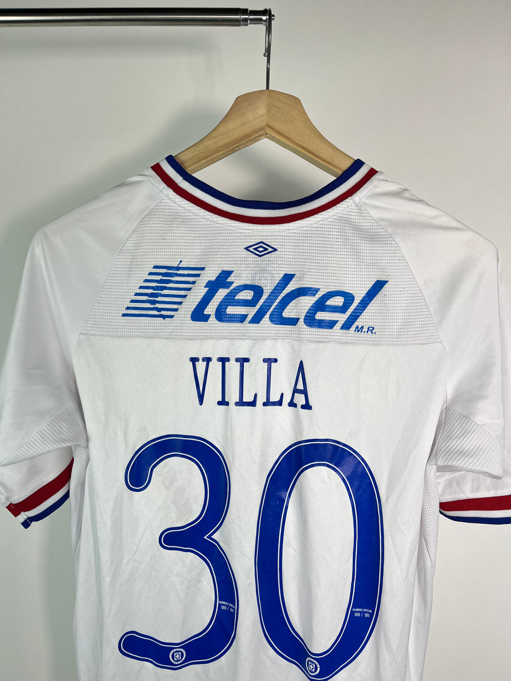 Jersey Cruz Azul Visita 2010 2011 Emanuel “Tito” Villa (L)