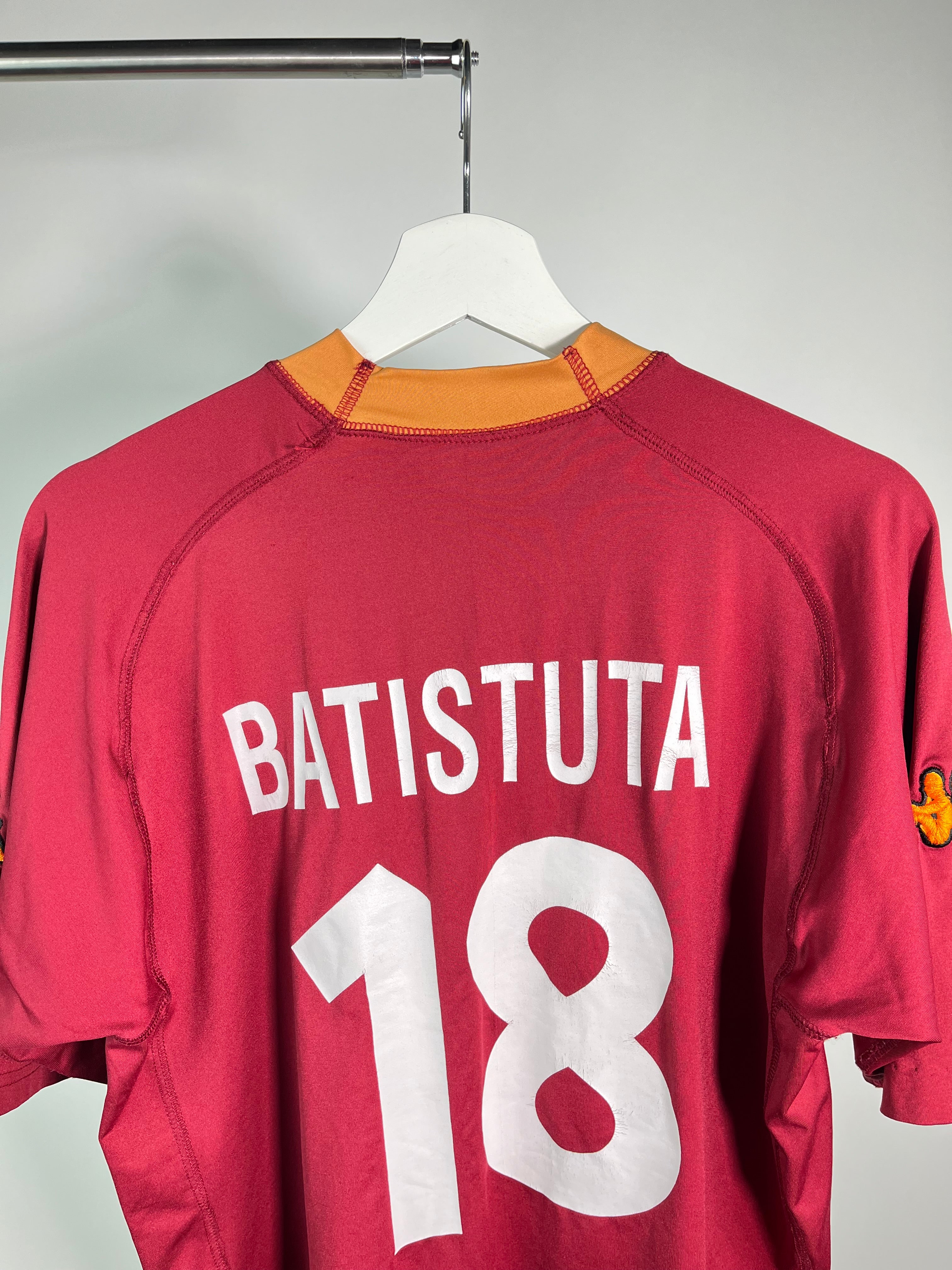 Jersey Roma Local 2000 2001 Gabriel Batistuta (XL)