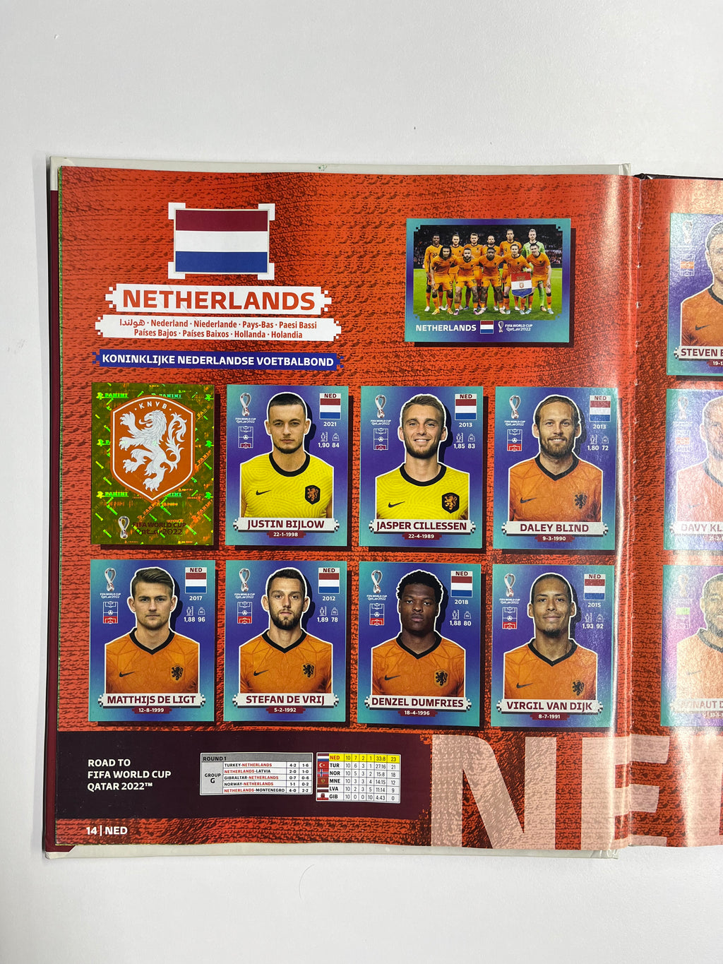 Álbum Panini Mundial Qatar 2022 Edición Pasta dura (Completo)