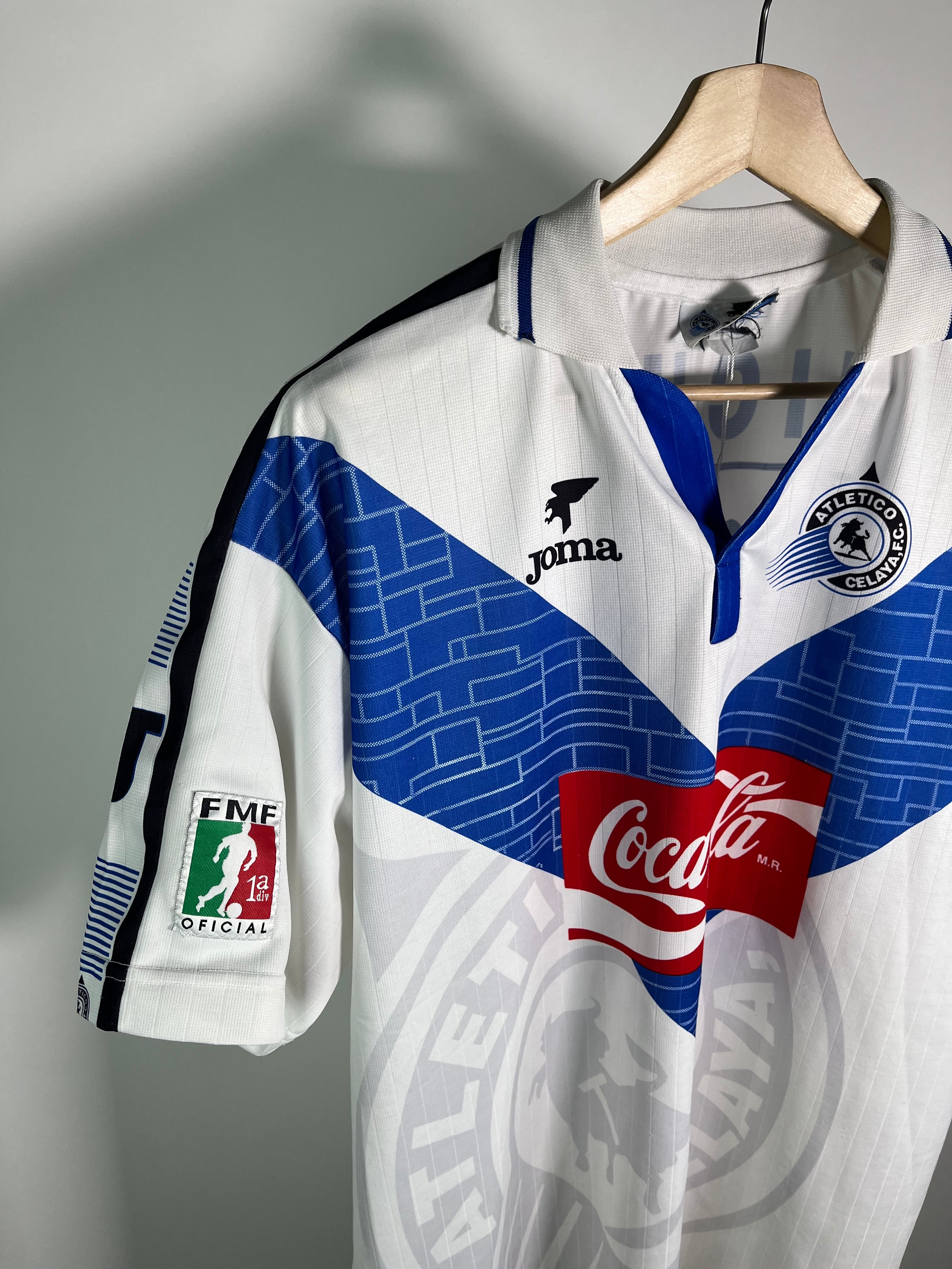 Jersey Celaya Local 1996 1997 Miguel González "Michel" (L)