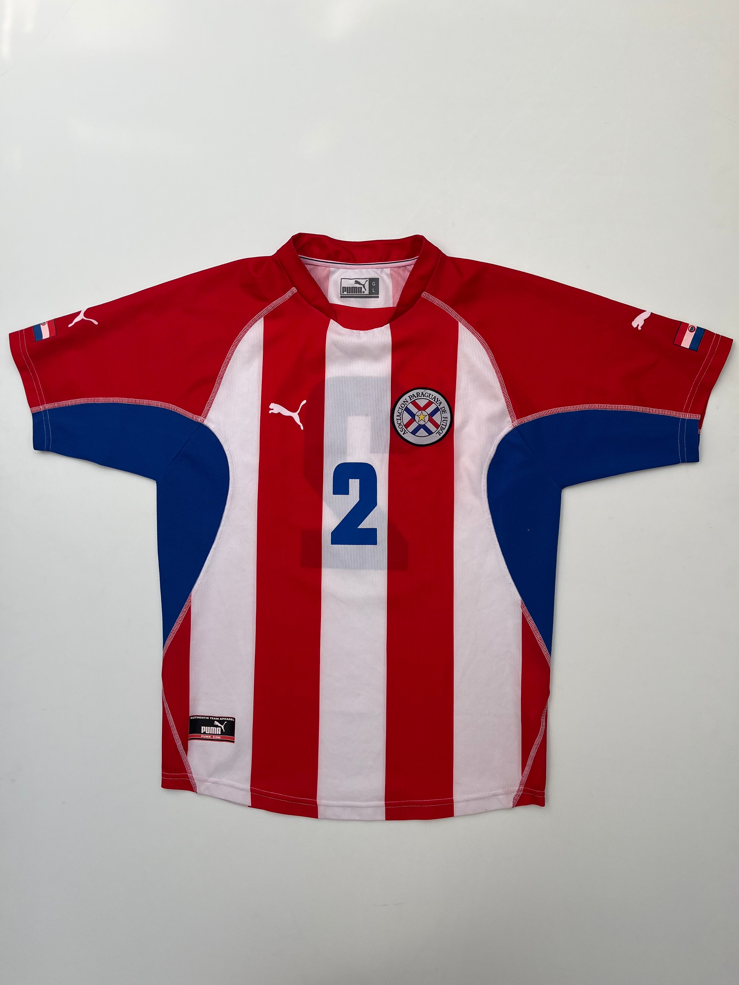 Jersey Paraguay Local 2002 2003 Utilería (L)