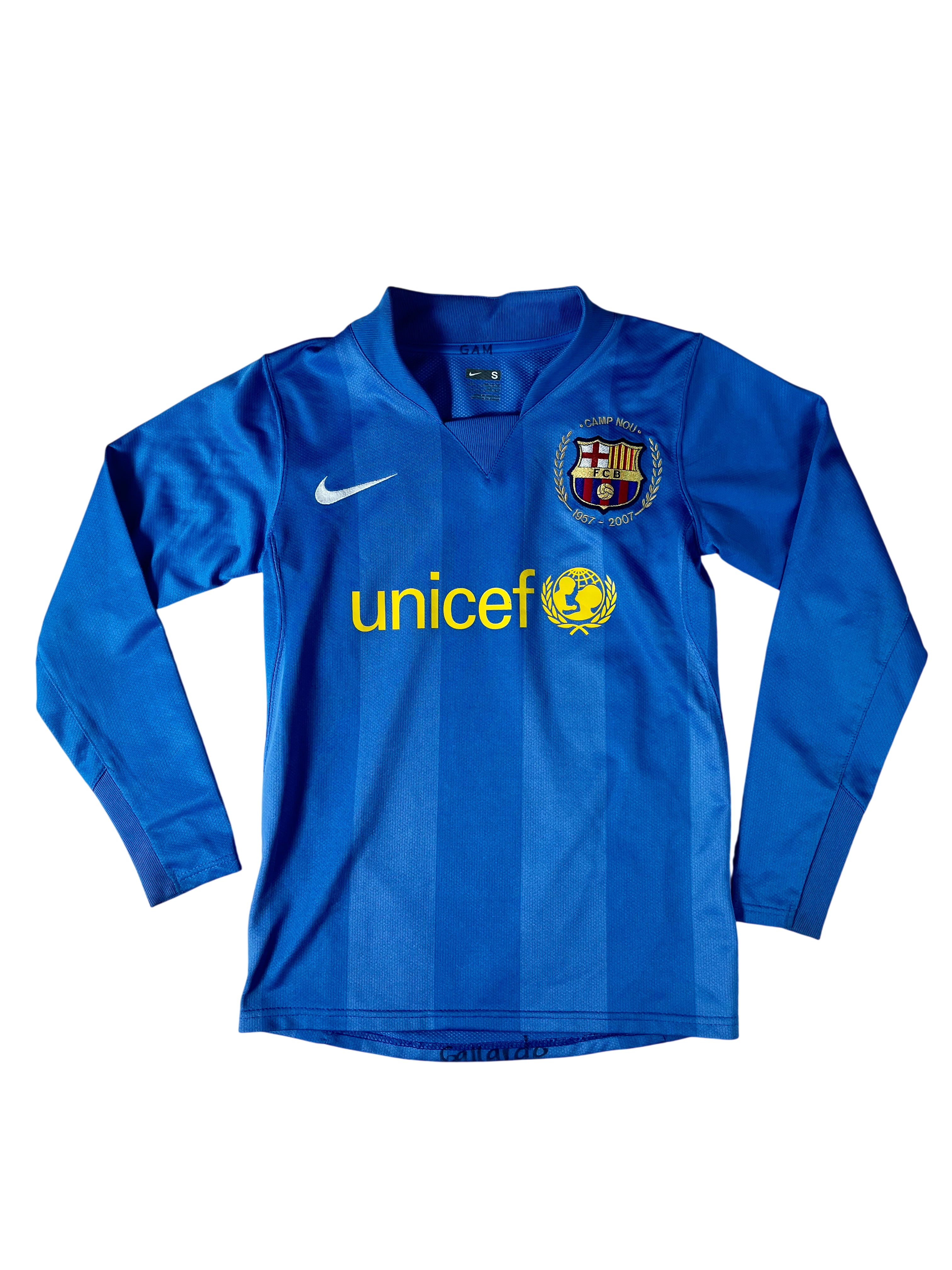 Jersey Barcelona Portero 2007 2008 Utilería Manga Larga (S Niño)