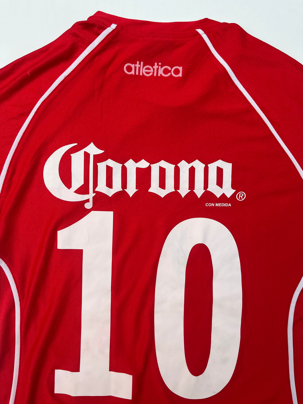 Jersey Toluca Local 2006 2007 Match Worn Antônio Naelson "Sinha" (S)