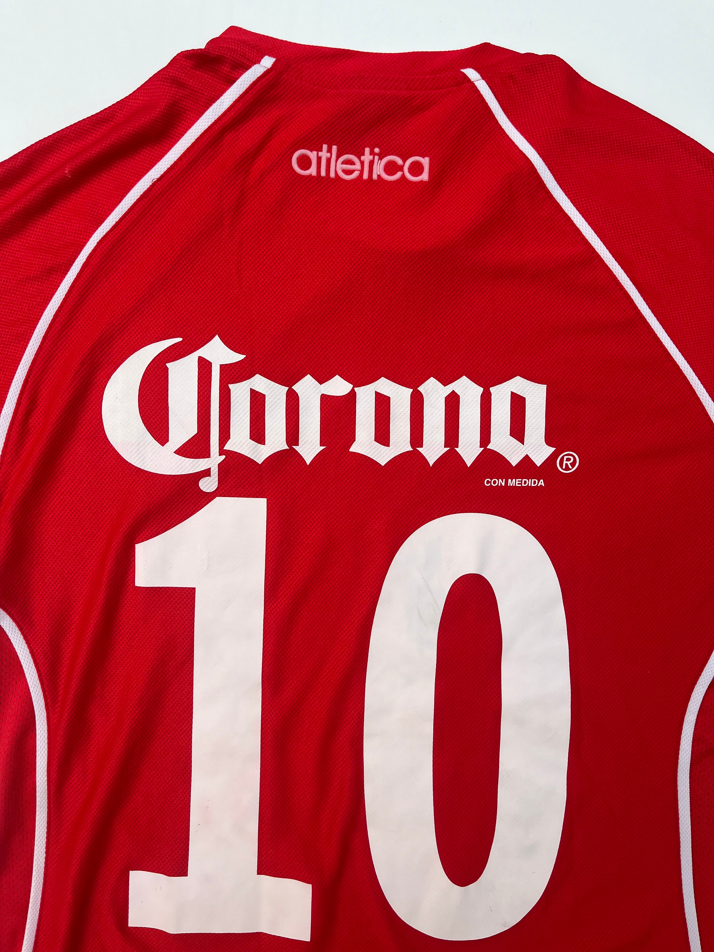 Jersey Toluca Local 2006 2007 Match Worn Antônio Naelson "Sinha" (S)