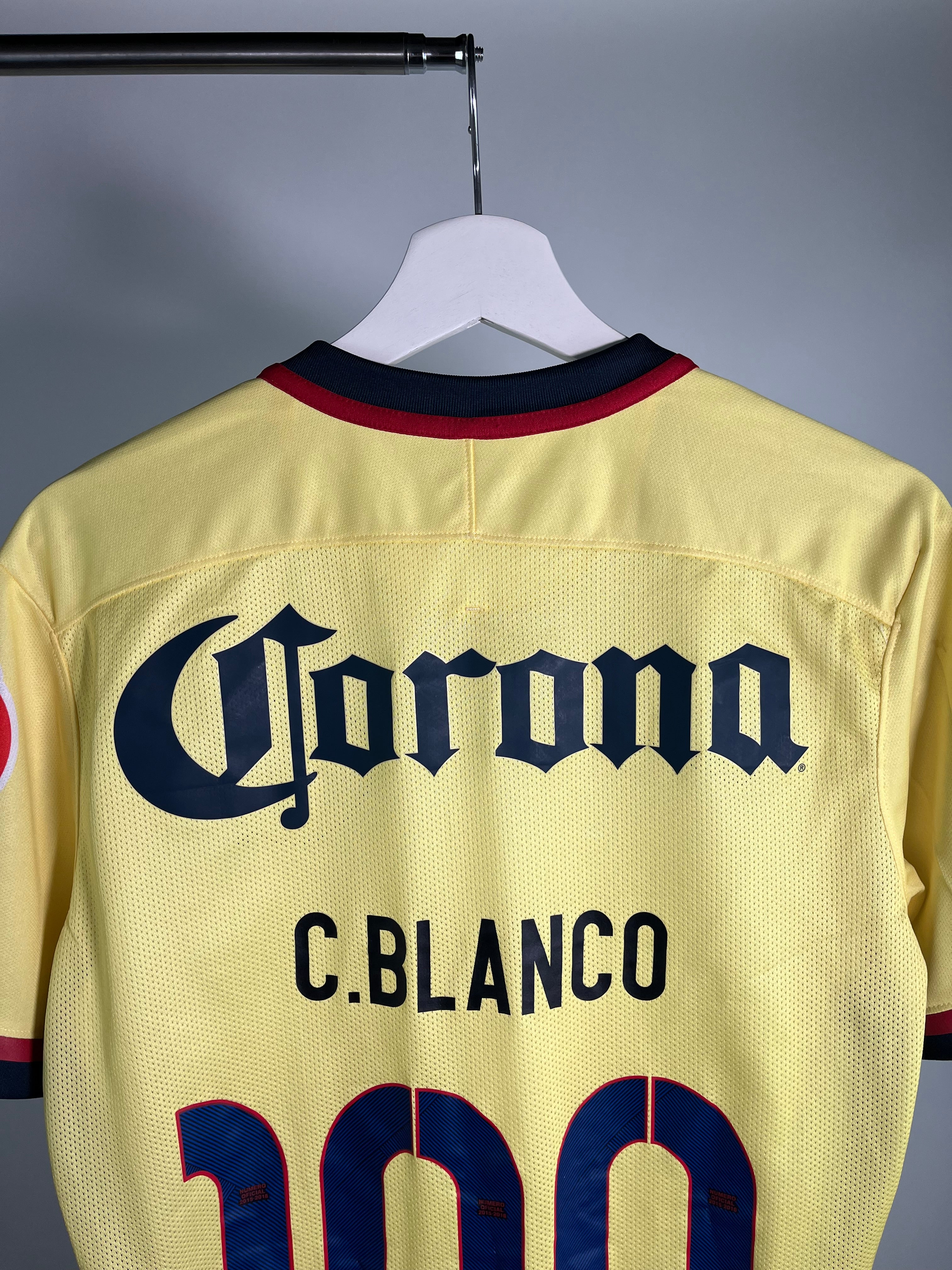 Jersey Club América Local 2015 2016 Versión Jugador Cuauhtémoc Blanco (M)