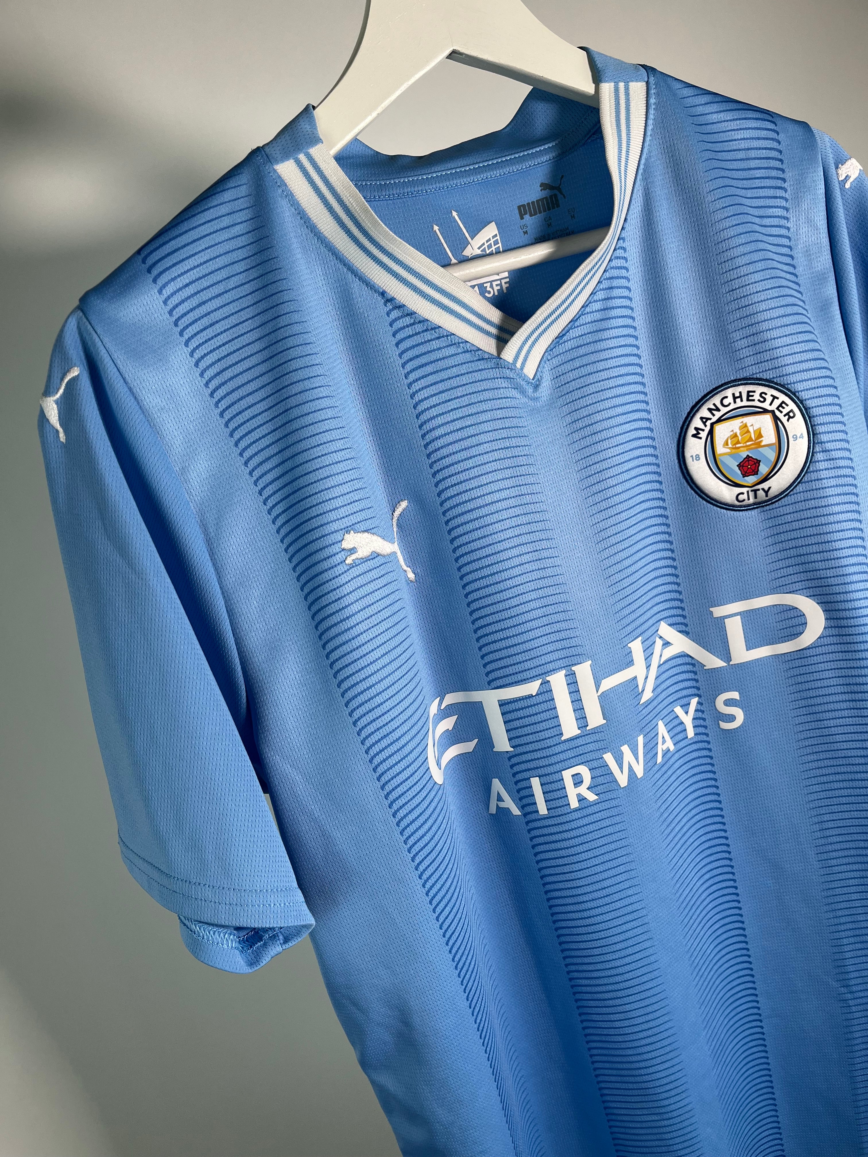 Jersey Manchester City Local 2023 2024 Erling Haaland (M)