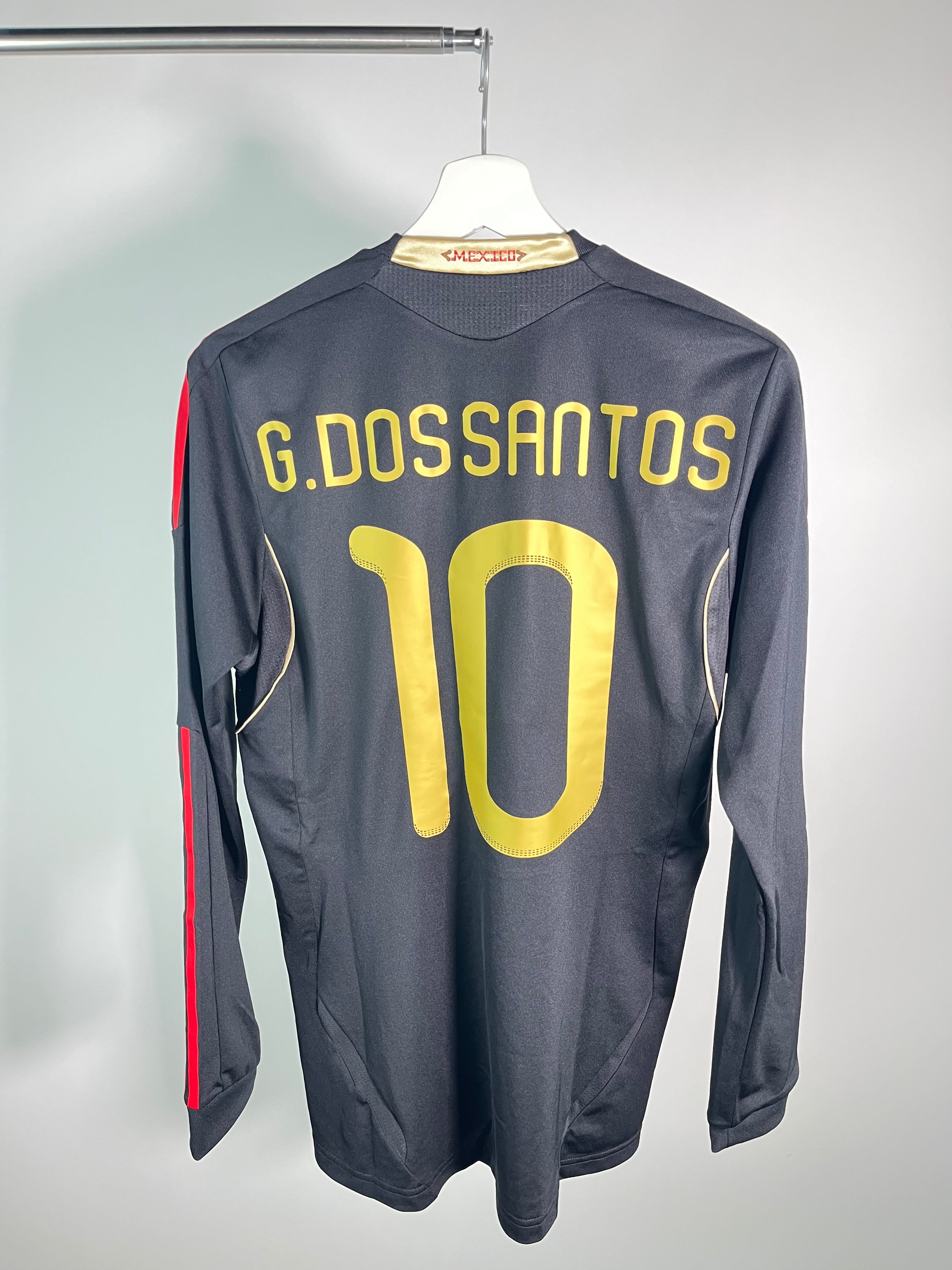 Jersey México Visita 2011 2012 Manga Larga Versión Jugador Giovani Dos Santos (M)
