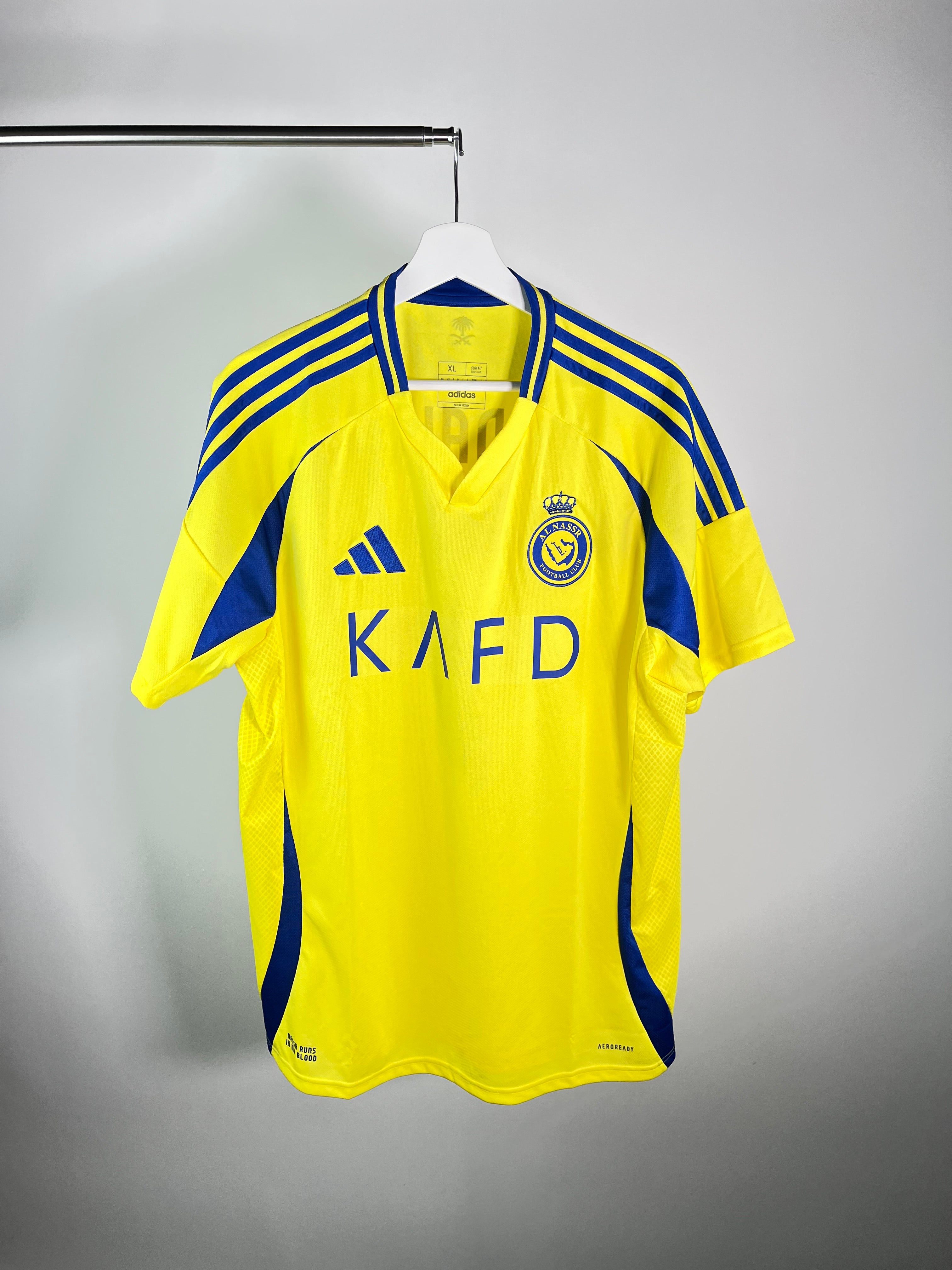 Jersey Al Nassr Local 2024 2025 Cristiano Ronaldo (XL)