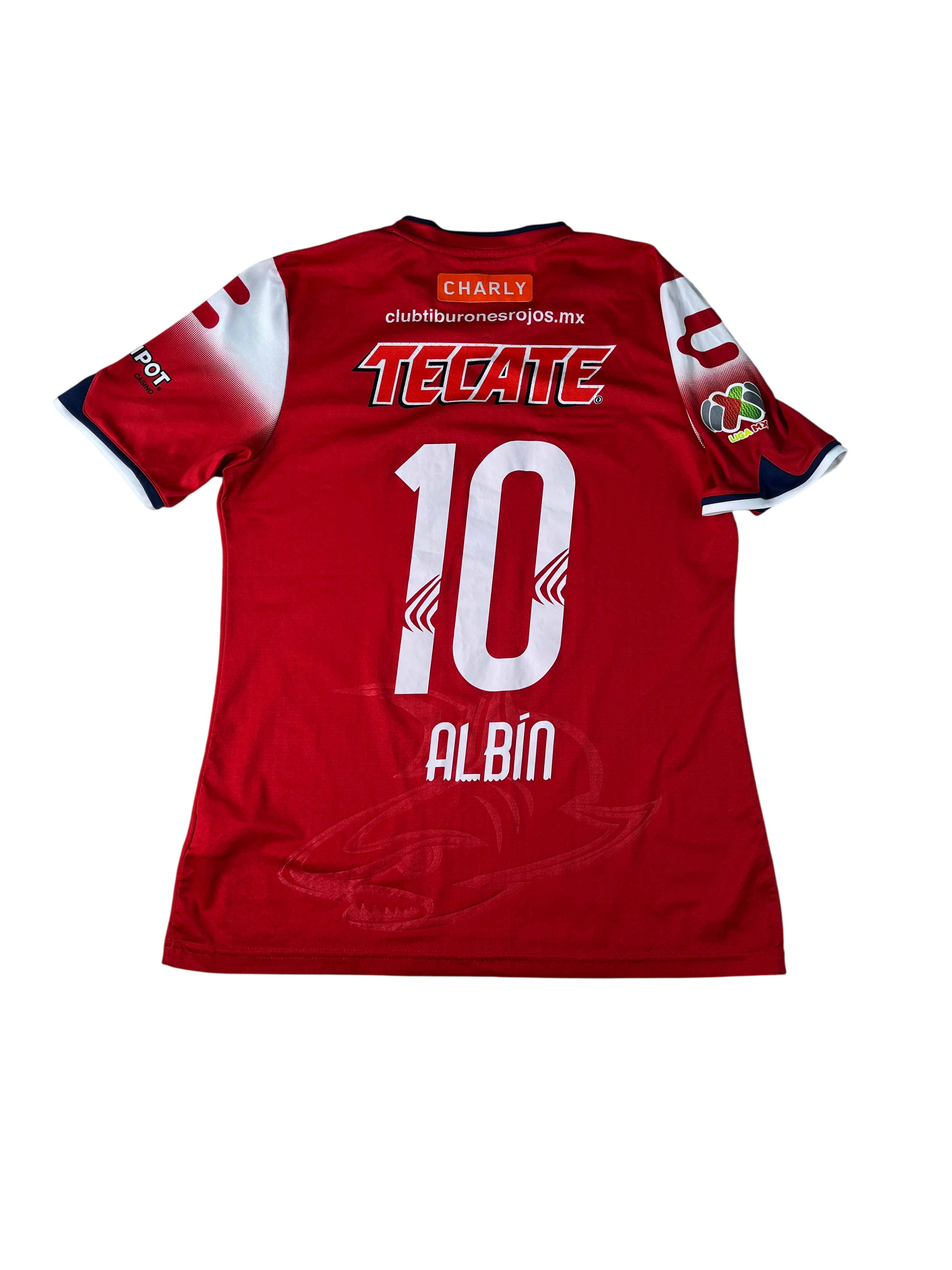 Jersey Veracruz Local 2016 2017 Juan Ángel Albín *C/Etiquetas* (M)